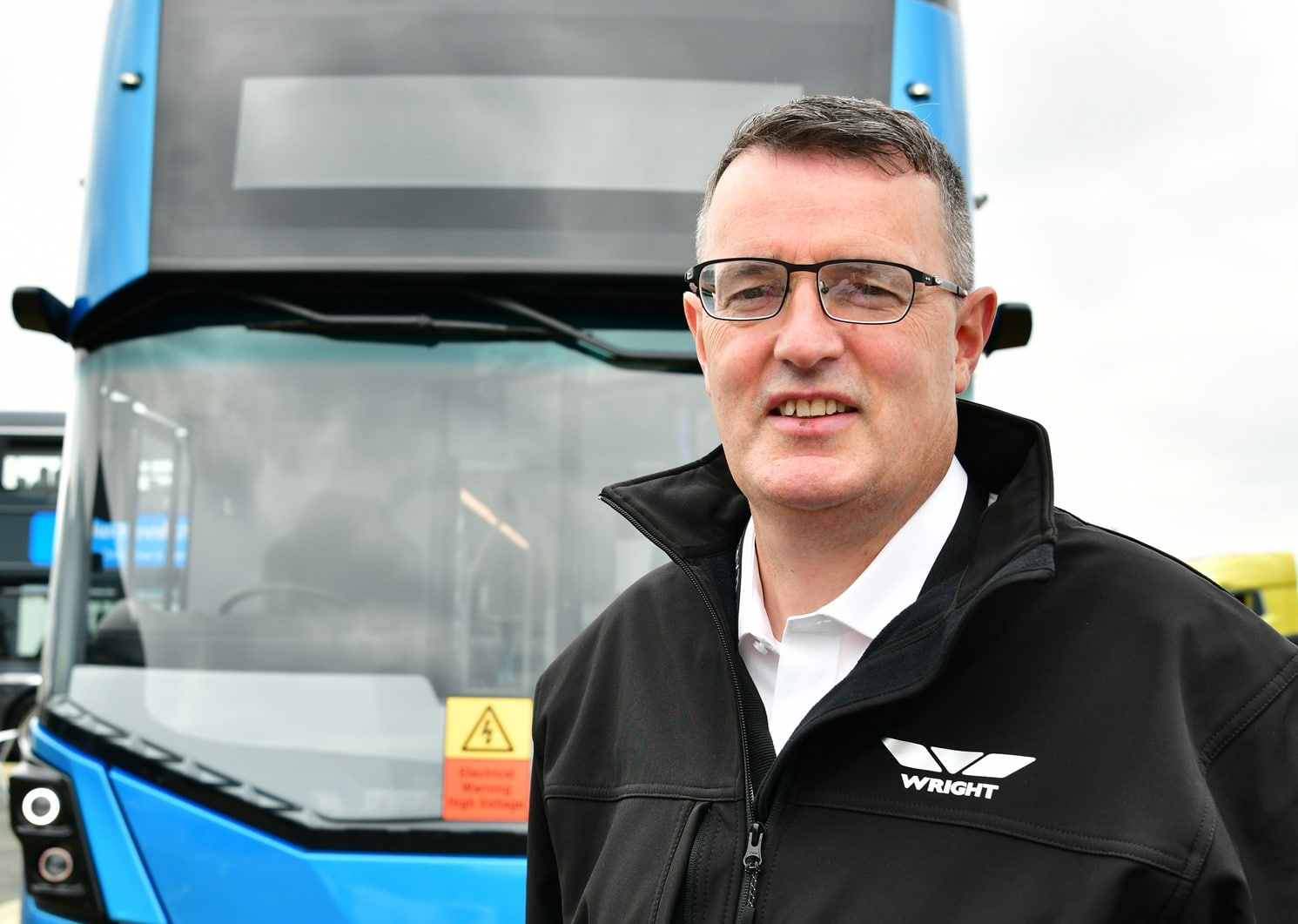 Wrightbus Managing Director Neil Collins