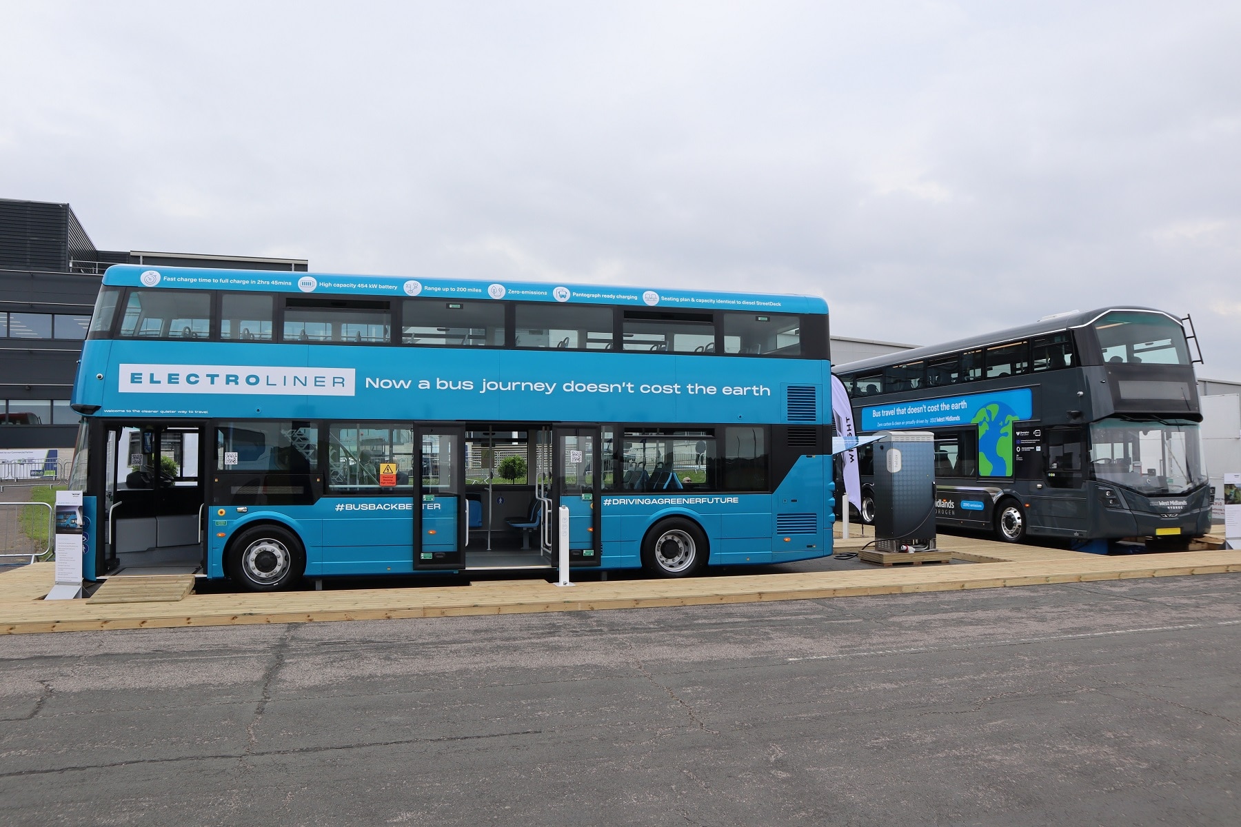 Wrightbus StreetDeck zero-emission range