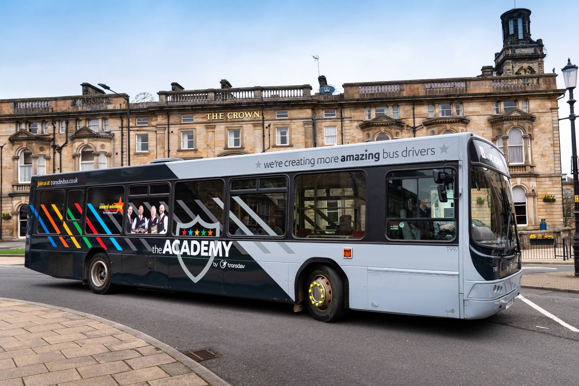 Transdev academy training bus