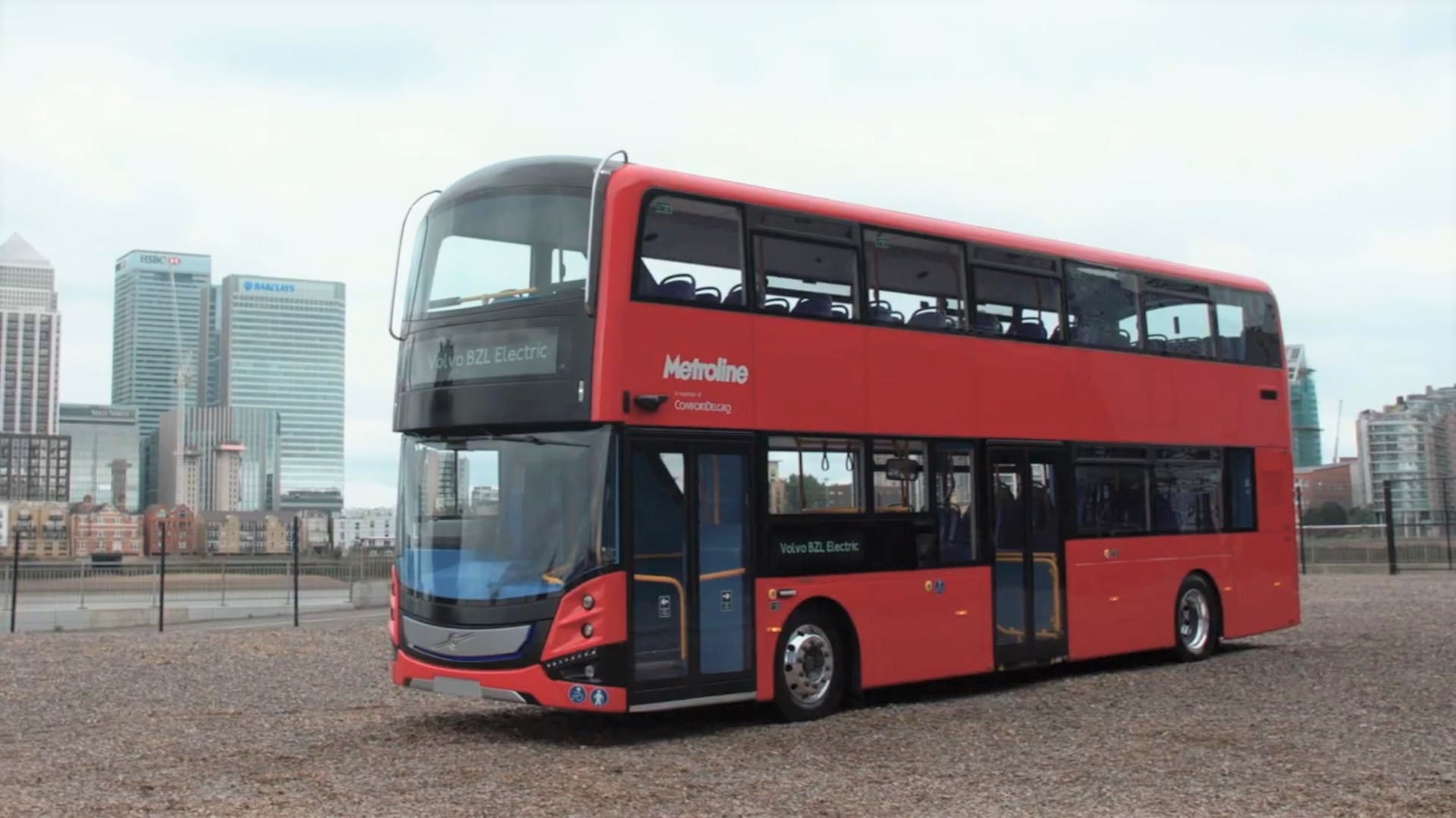 Volvo BZL Electric double decker for Metroline