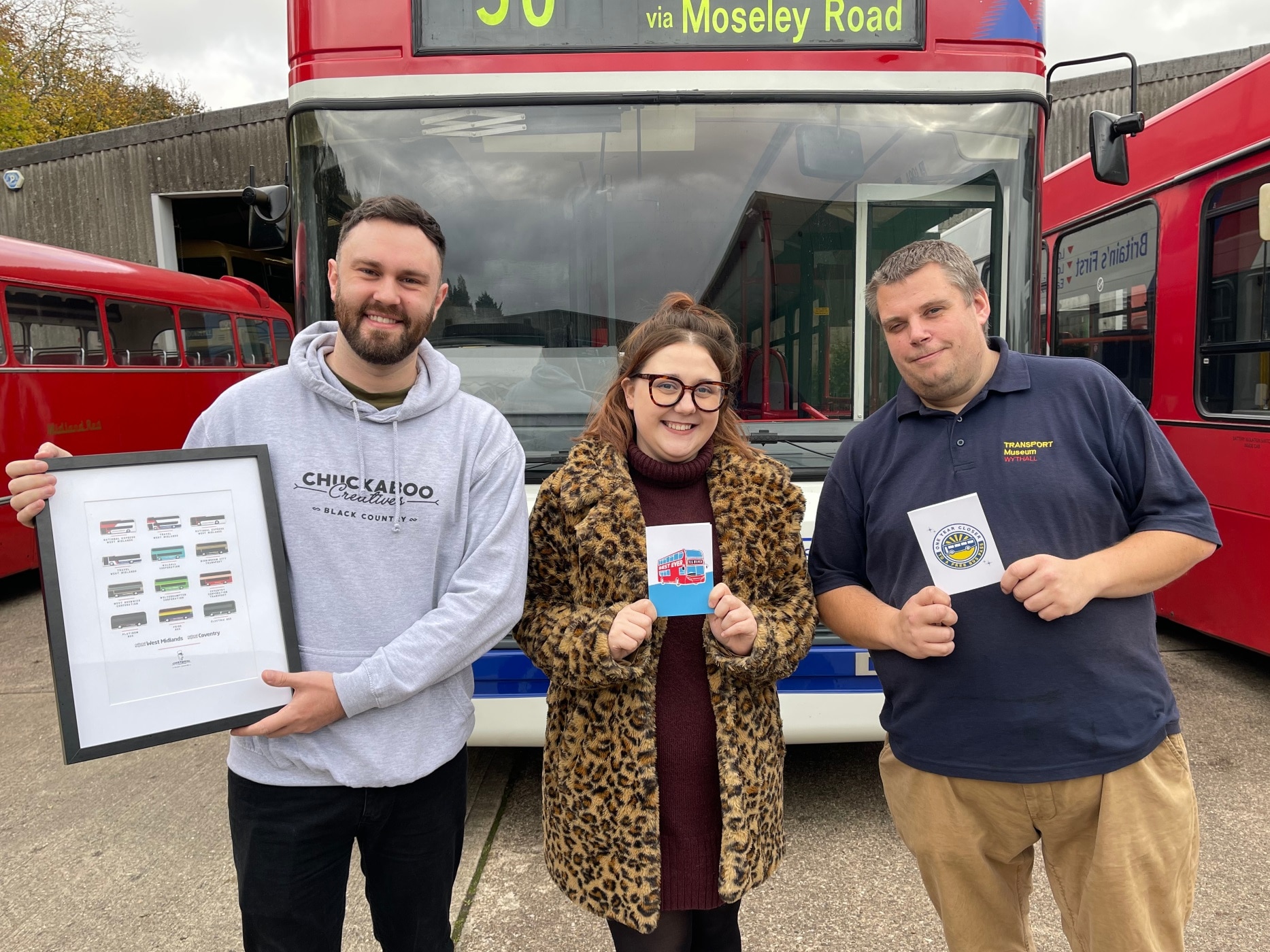 National Express West Midlands works with Transport Museum Wythall