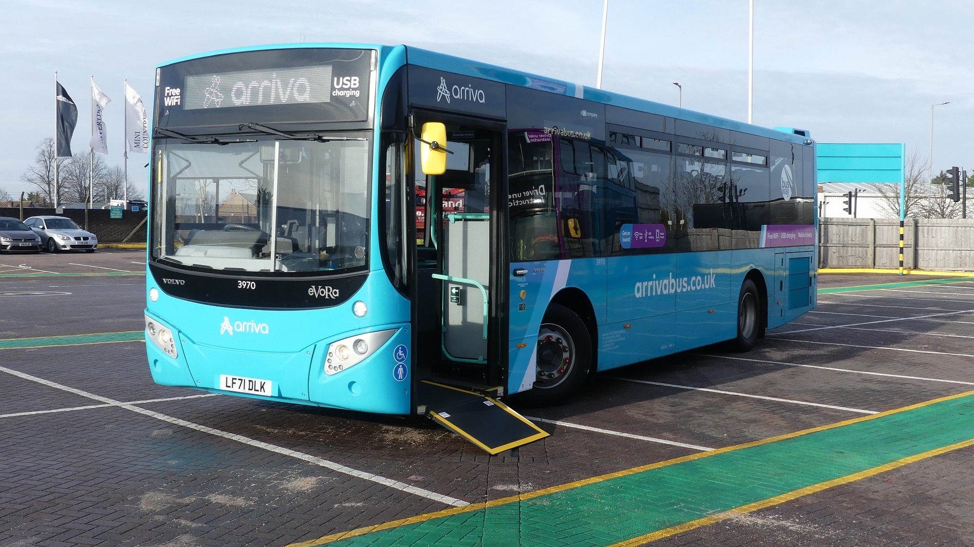 Volvo B8RLE MCV Evora for Luton to Dunstable busway