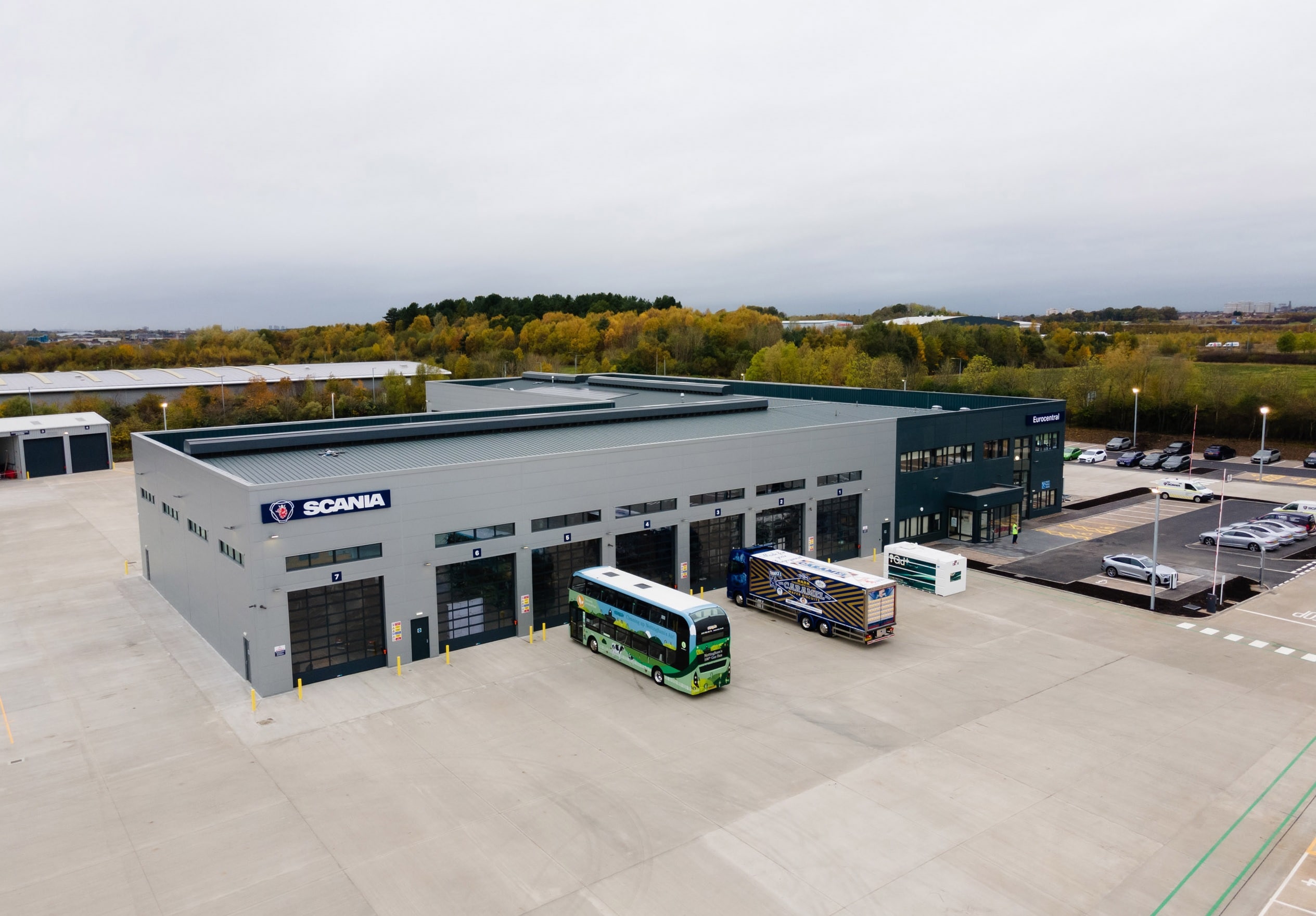 Scania Eurocentral service centre opens