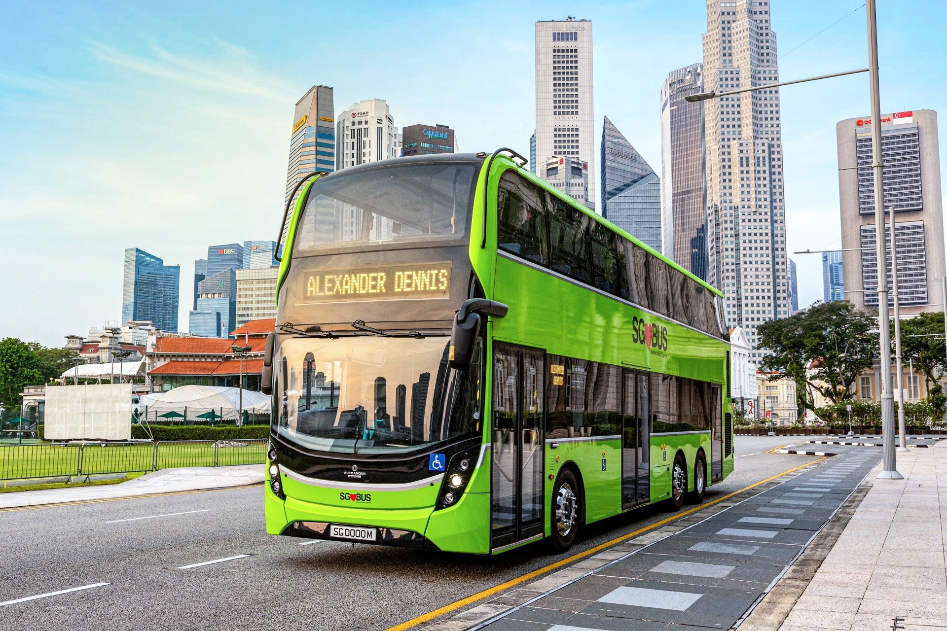 Enviro500 for Singapore Land Transport Authority