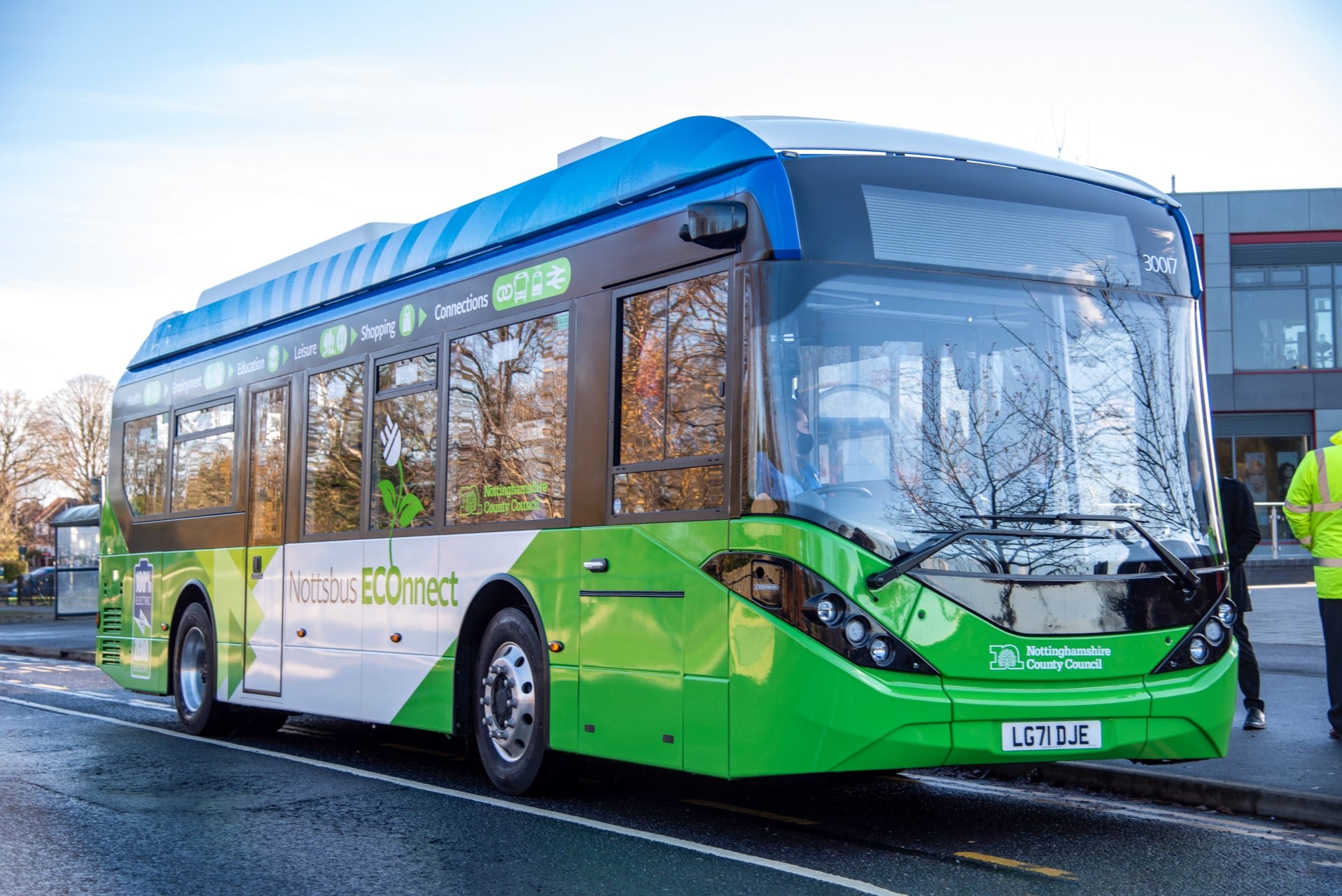 BYD ADL Enviro200EV for Nottinghamshire County Council (2)