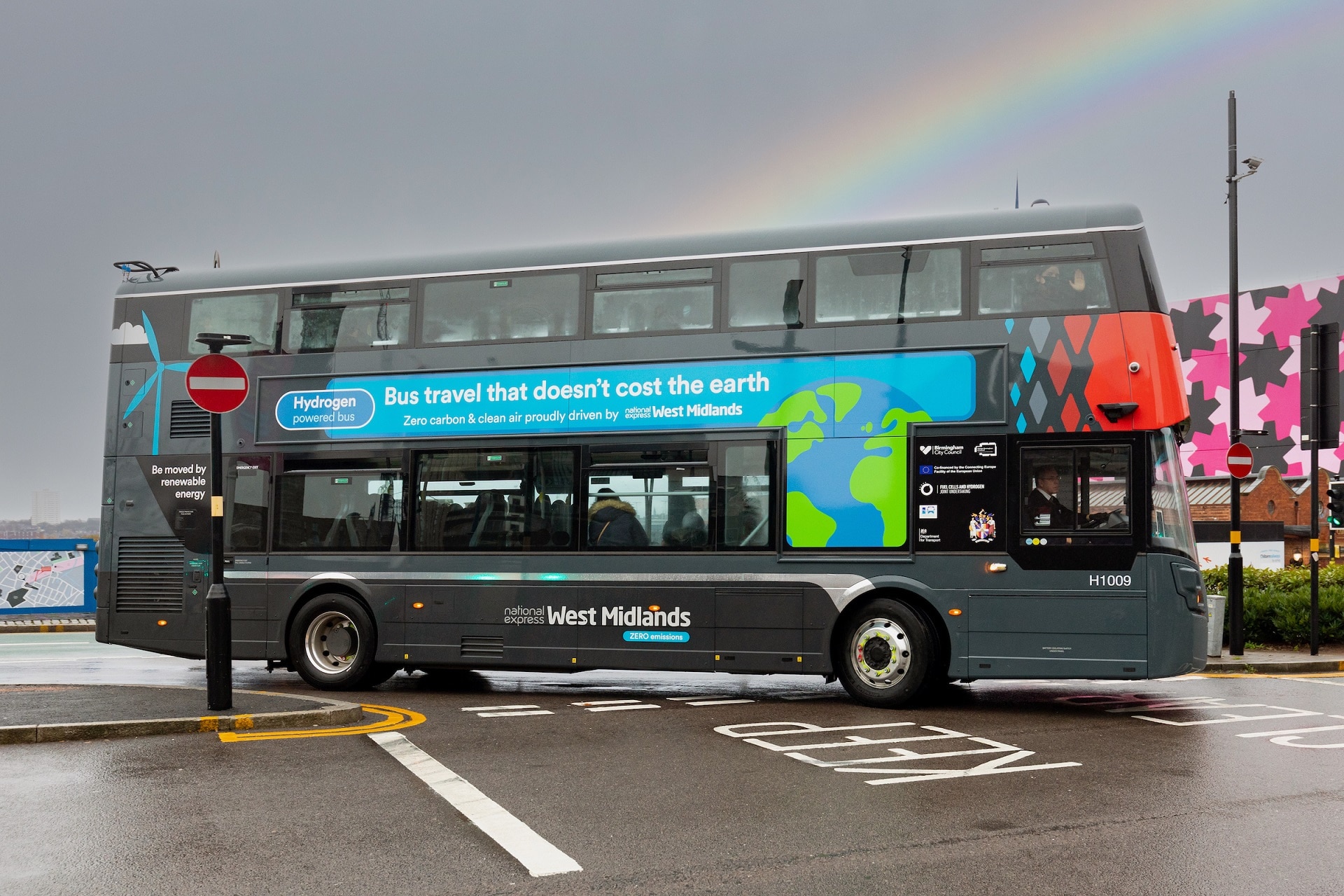 Wrightbus StreetDeck Hydroliner with National Express West Midlands