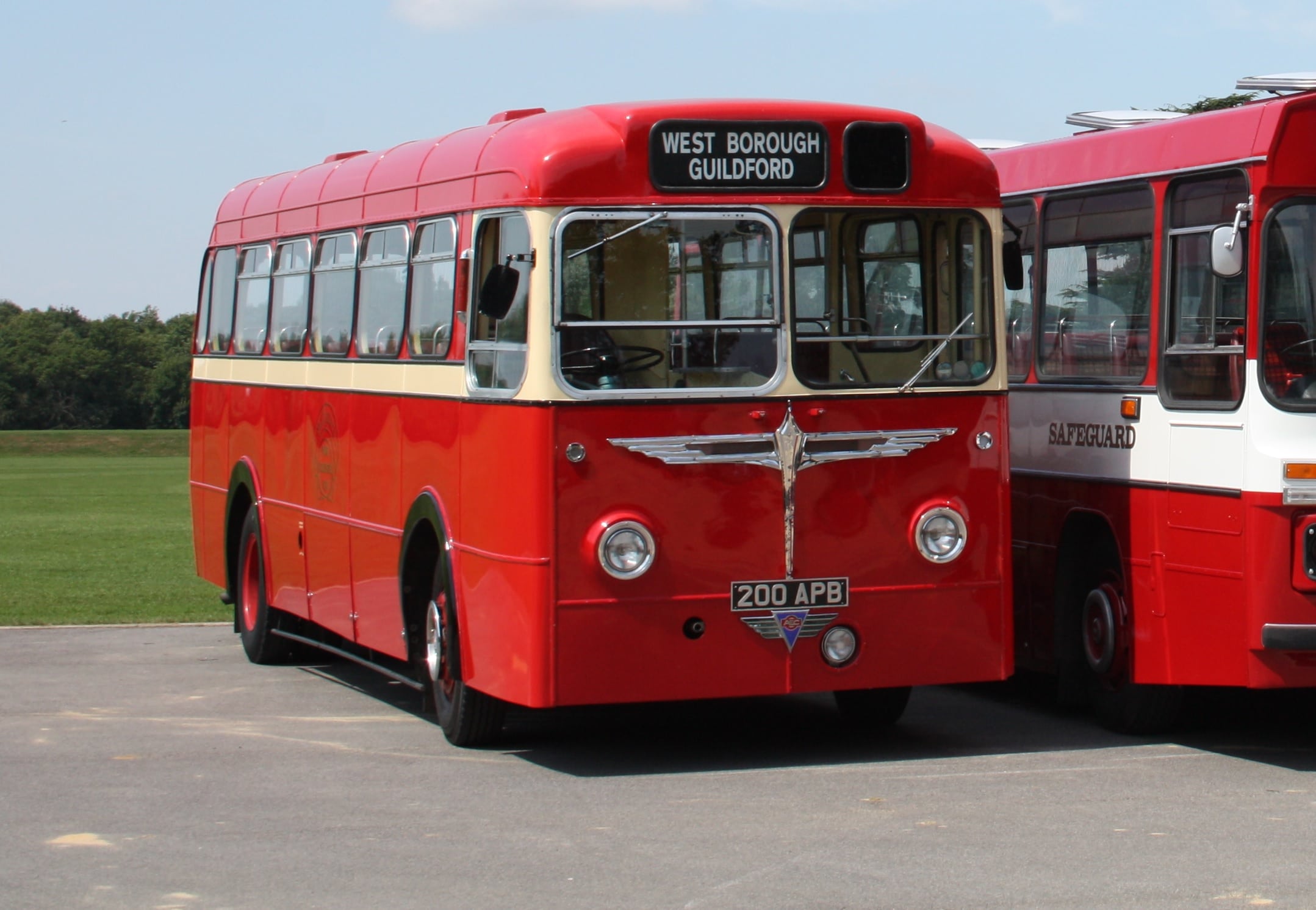 Safeguard Coaches AEC Reliance with Burlingham body