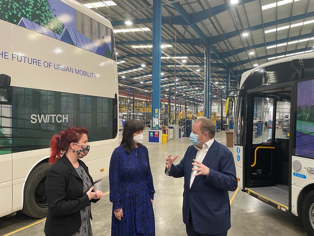 Switch Mobility hosts shadow ministers at Sherburn in Elmet