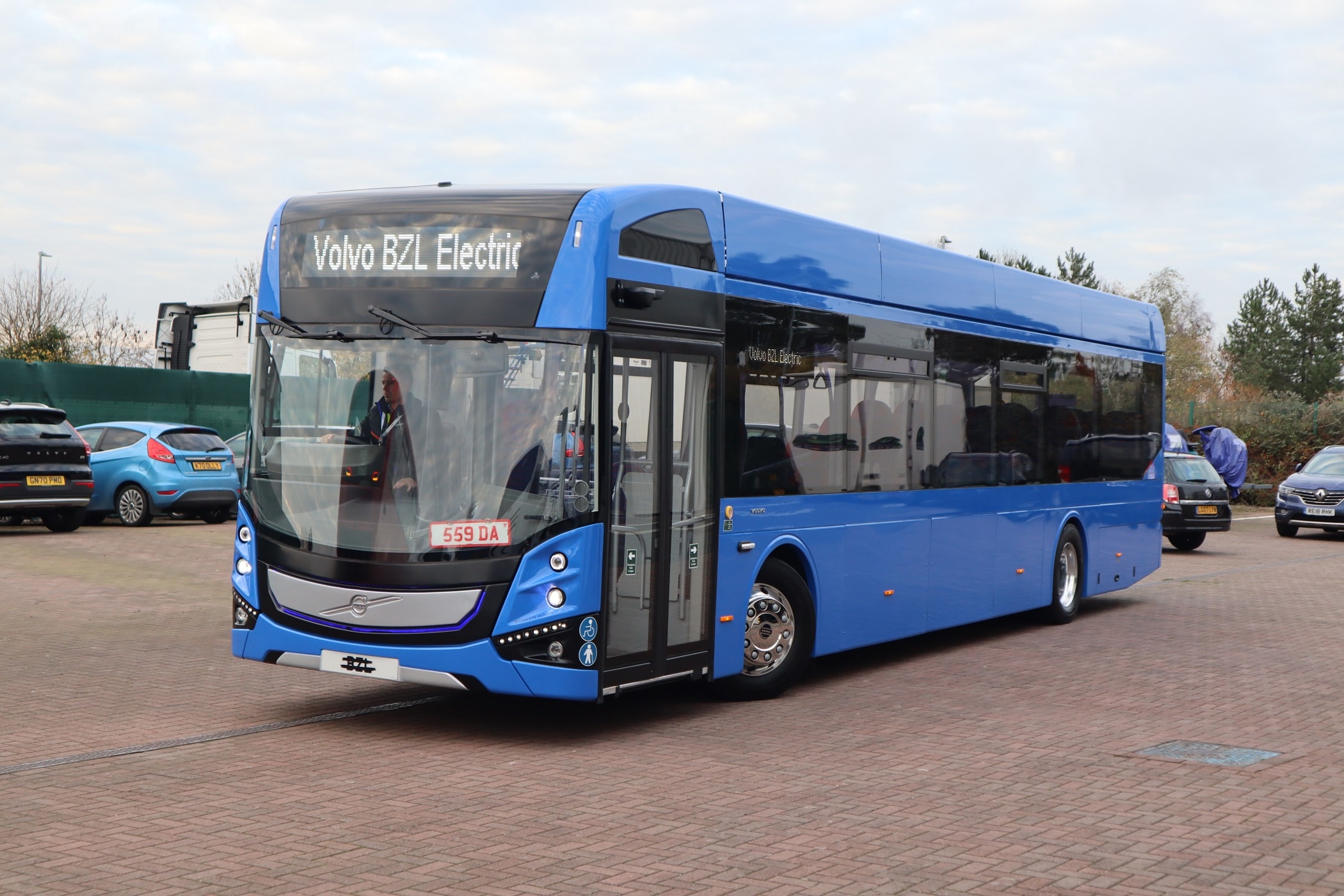 Volvo BZL single decker demonstrator