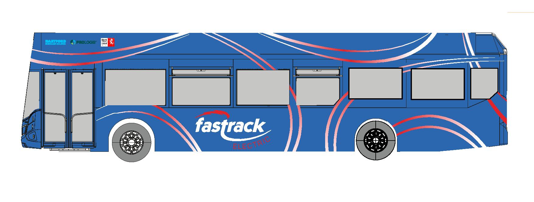 Artist impression of new Fastrack identity