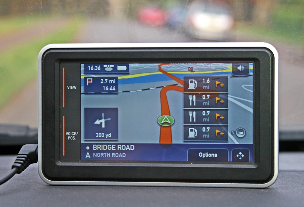 sat-nav device