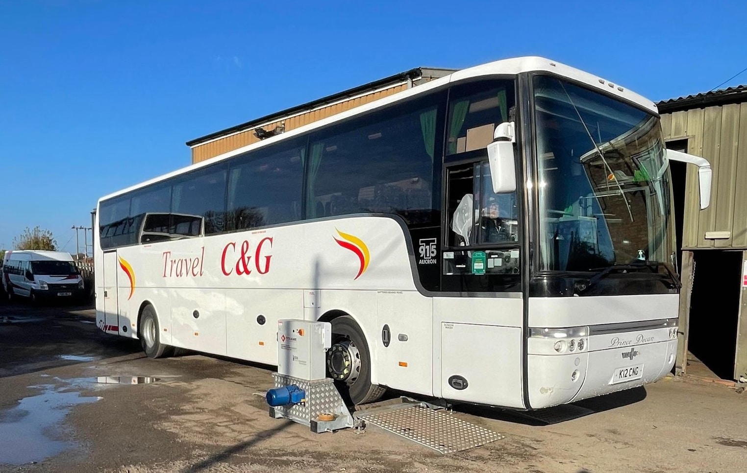 C&G Coaches takes a Totalkare brake tester