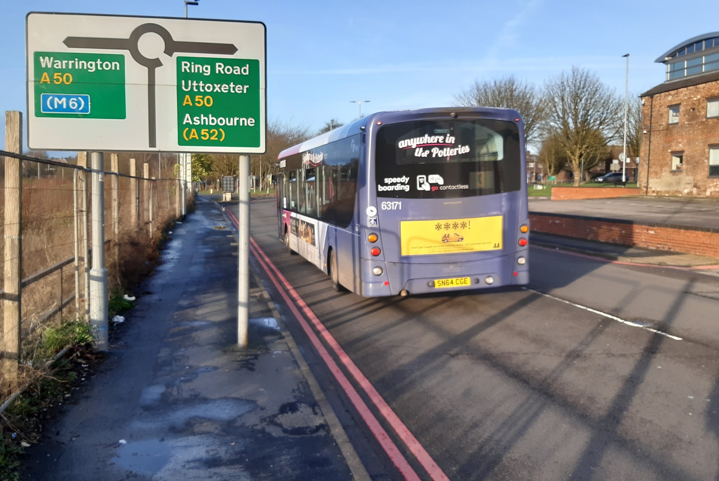 Stoke on Trent City Council BSIP seeks £16m National Bus Strategy money for roadbuilding