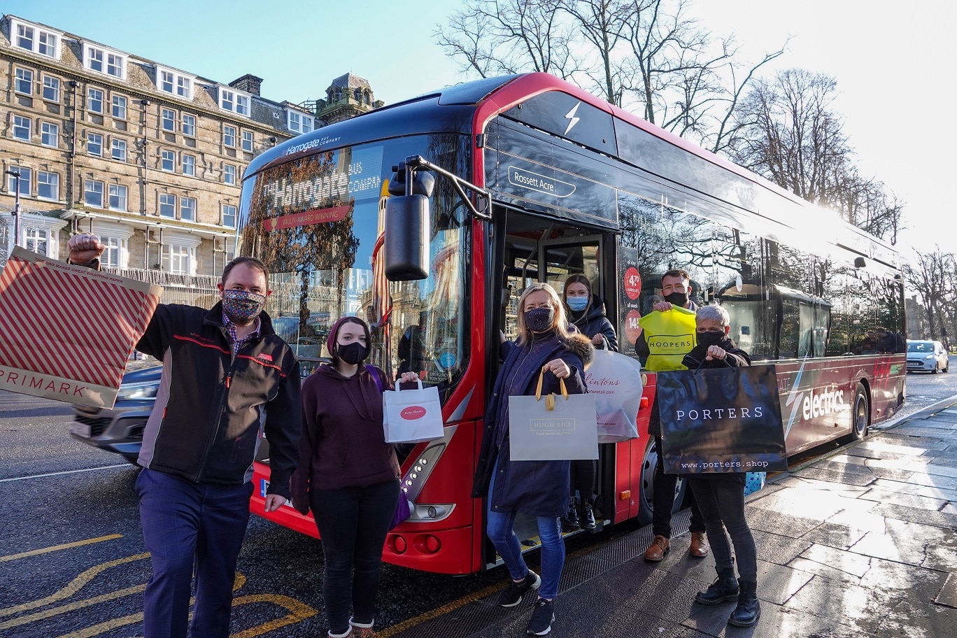 Harrogate Electrics to operare fare free on Sundays in January and February 2022