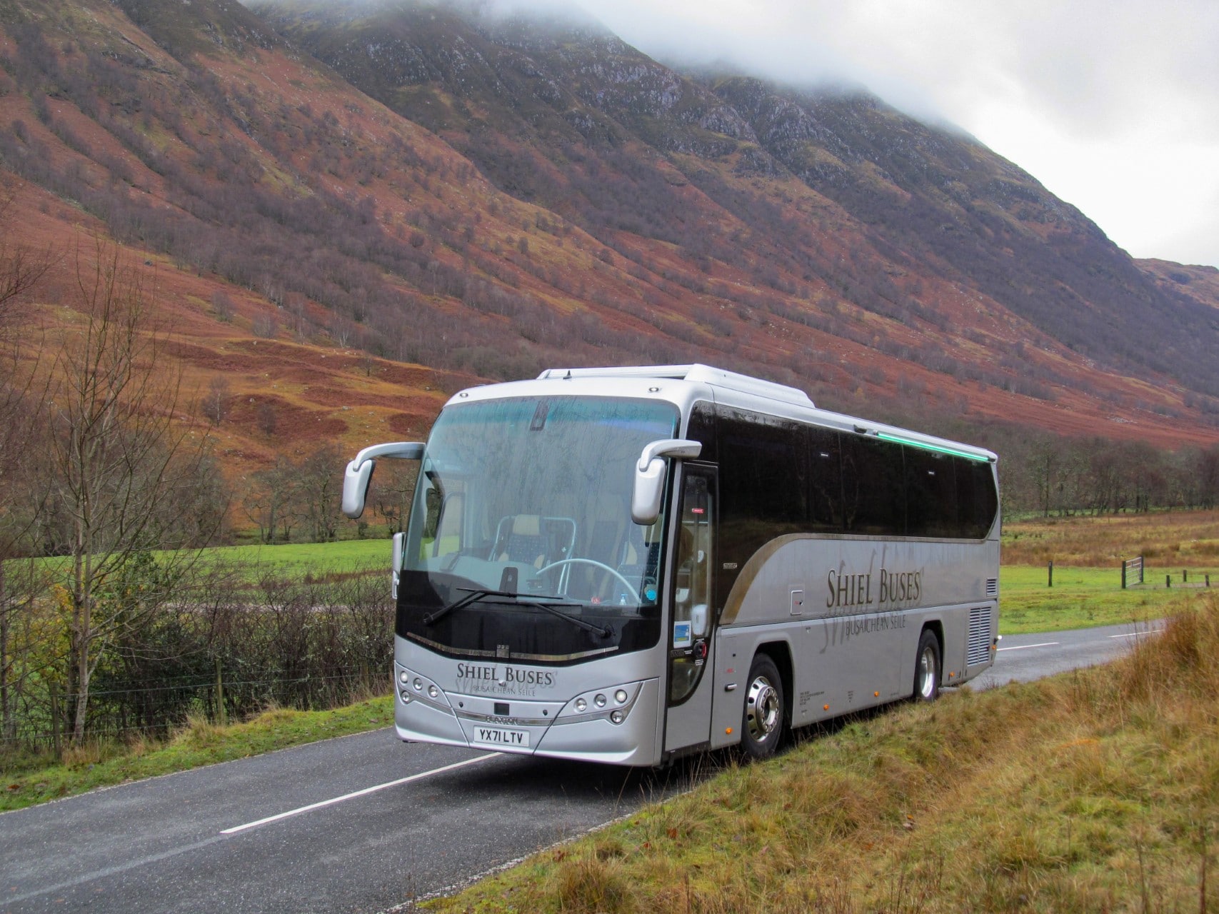 Shiel Buses Plaxton Panther Cub on Volvo B8R chassis