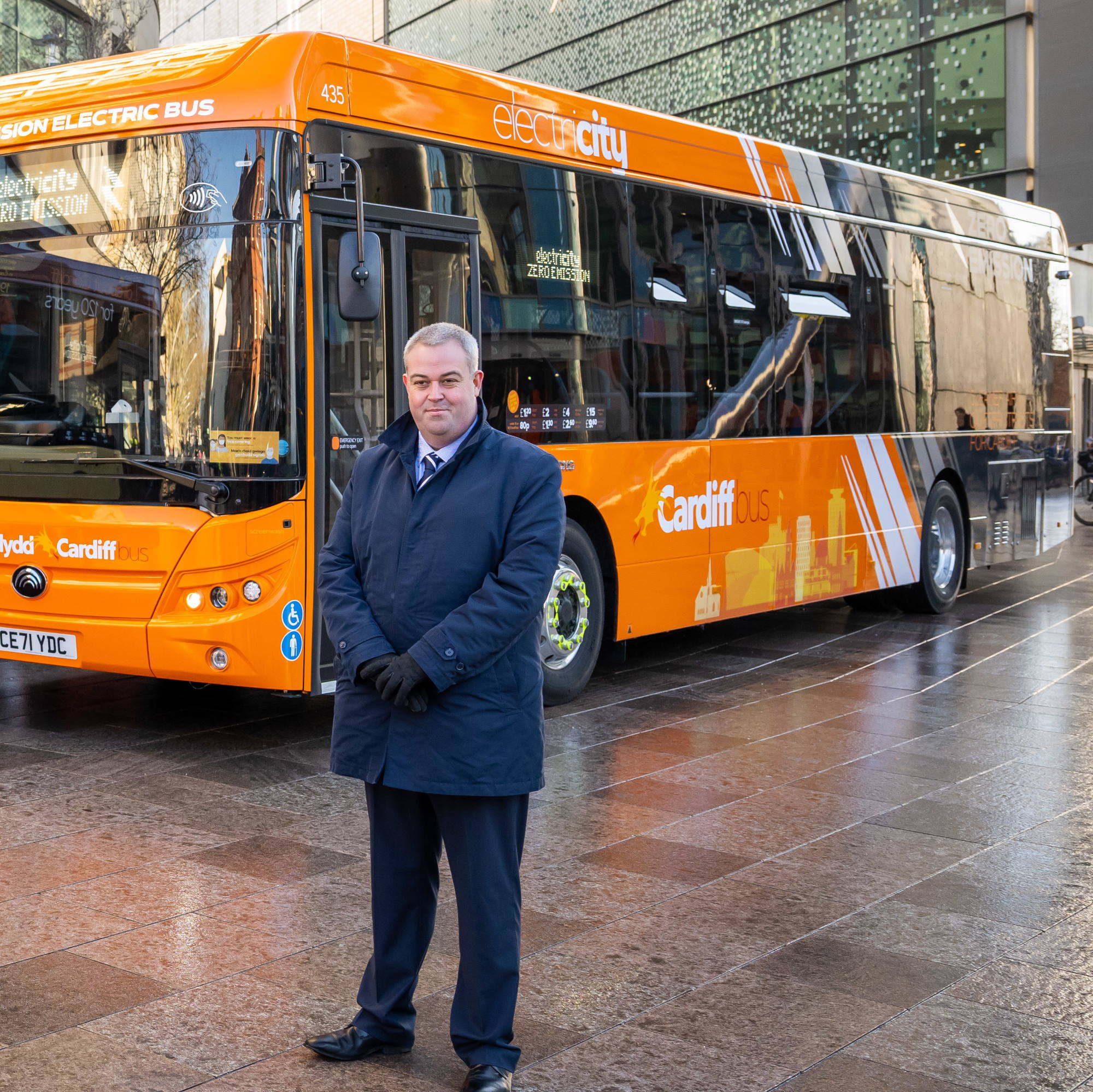 Cardiff Bus Gareth Stevens