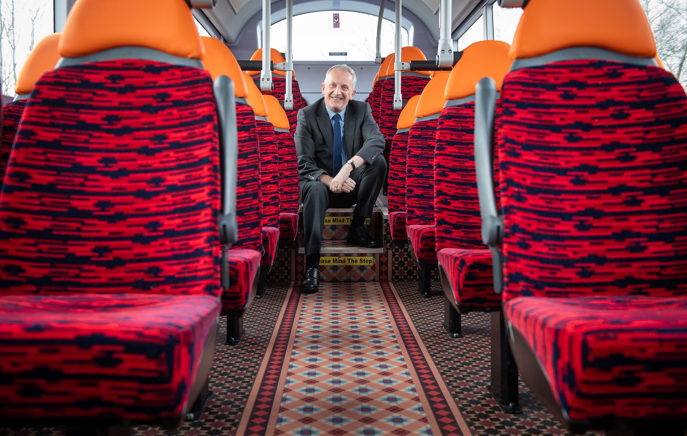 First Potteries Mainline bus interior