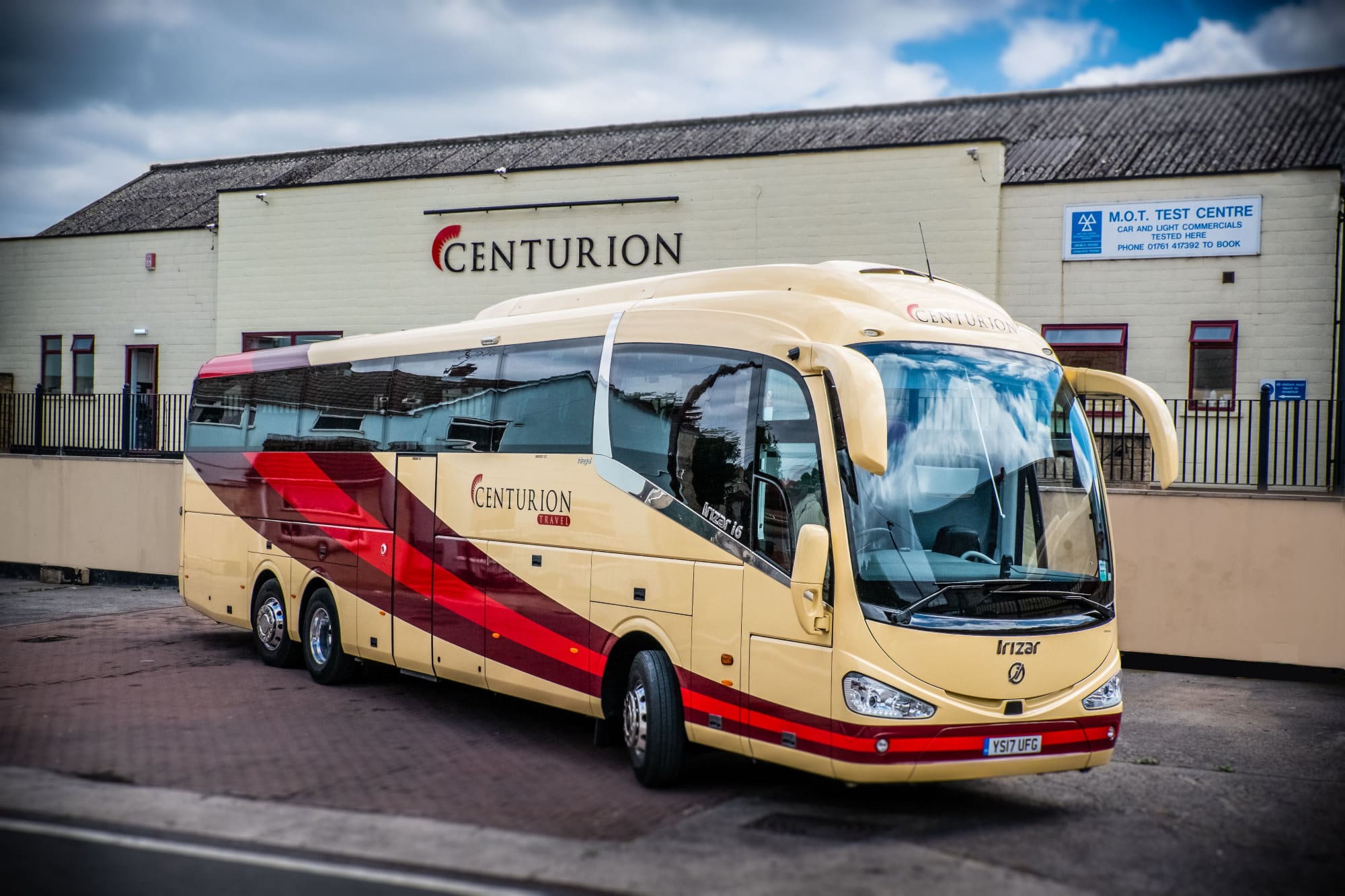 Photo of a Centurion Travel Irizar i6 coach