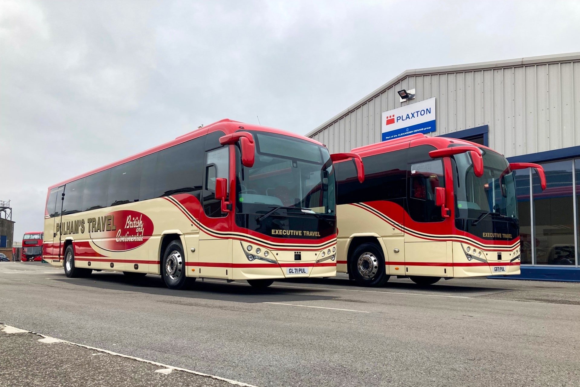 Pulhams Coaches two PSVAR compliant Plaxton Leopards