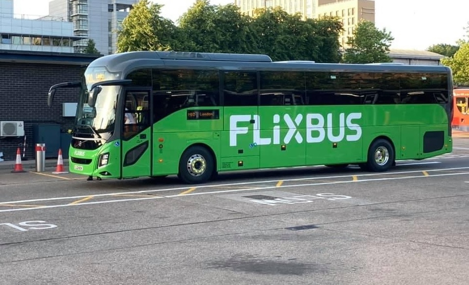 Flixbus supports coach essential user diesel rebate campaign