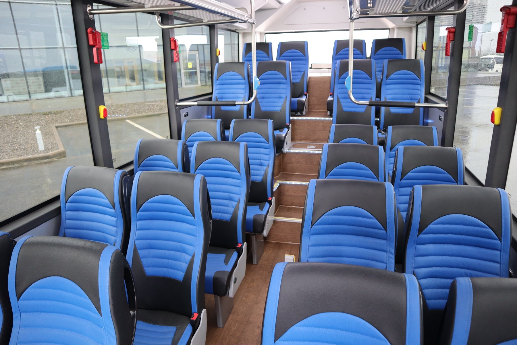 Higer Steed battery-electric bus interior