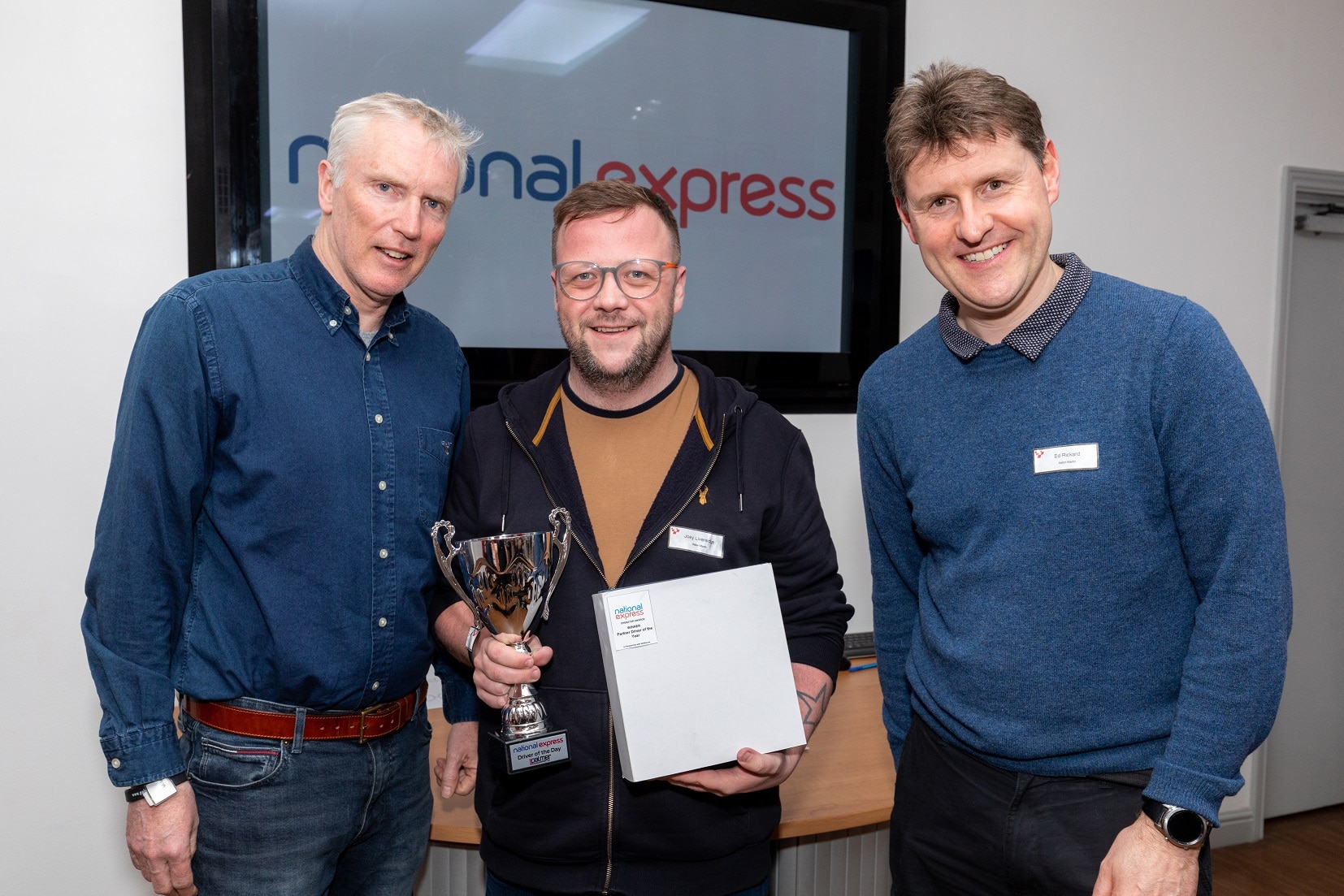 Jey Liversidge is National Express Coach Driver of the Year