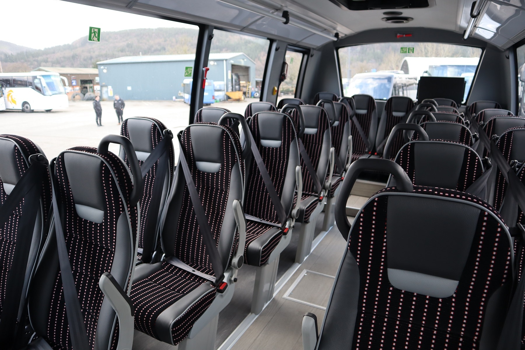Rosero Connect interior supplied by Jones Coach and Bus Sales