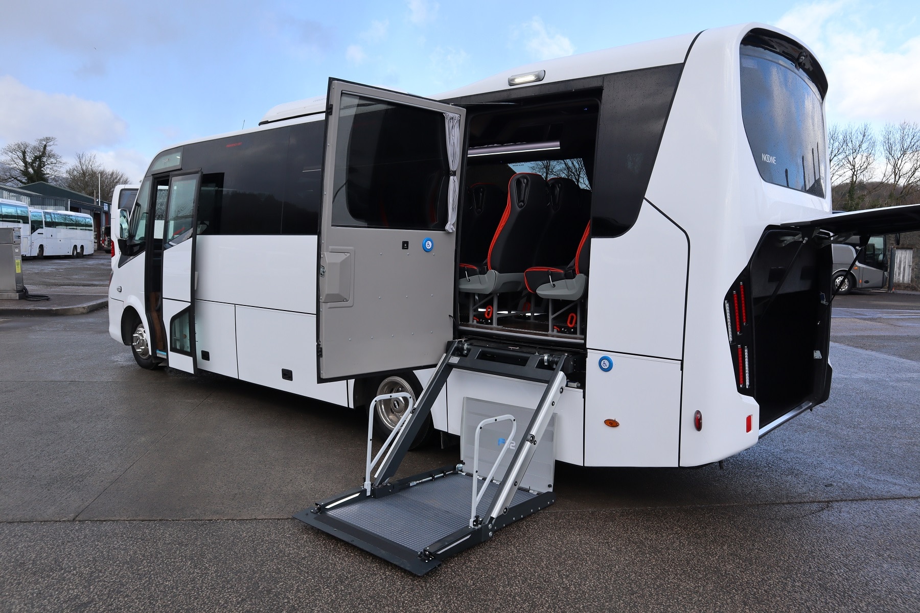 Turas 900s on DAF LF chassis with PSVAR compliance