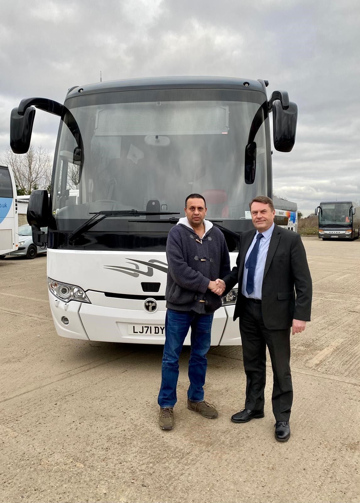 Temsa HD12 delivered to New Bharat Coaches