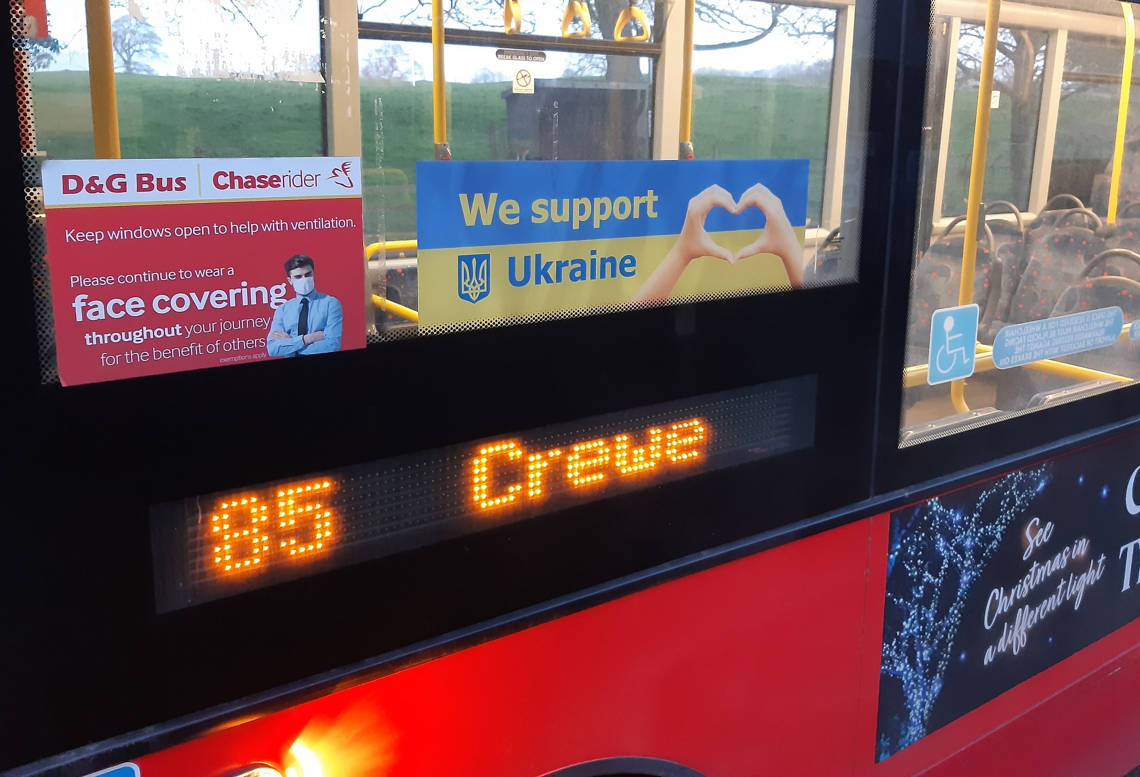 free bus travel for ukrainian refugees uk