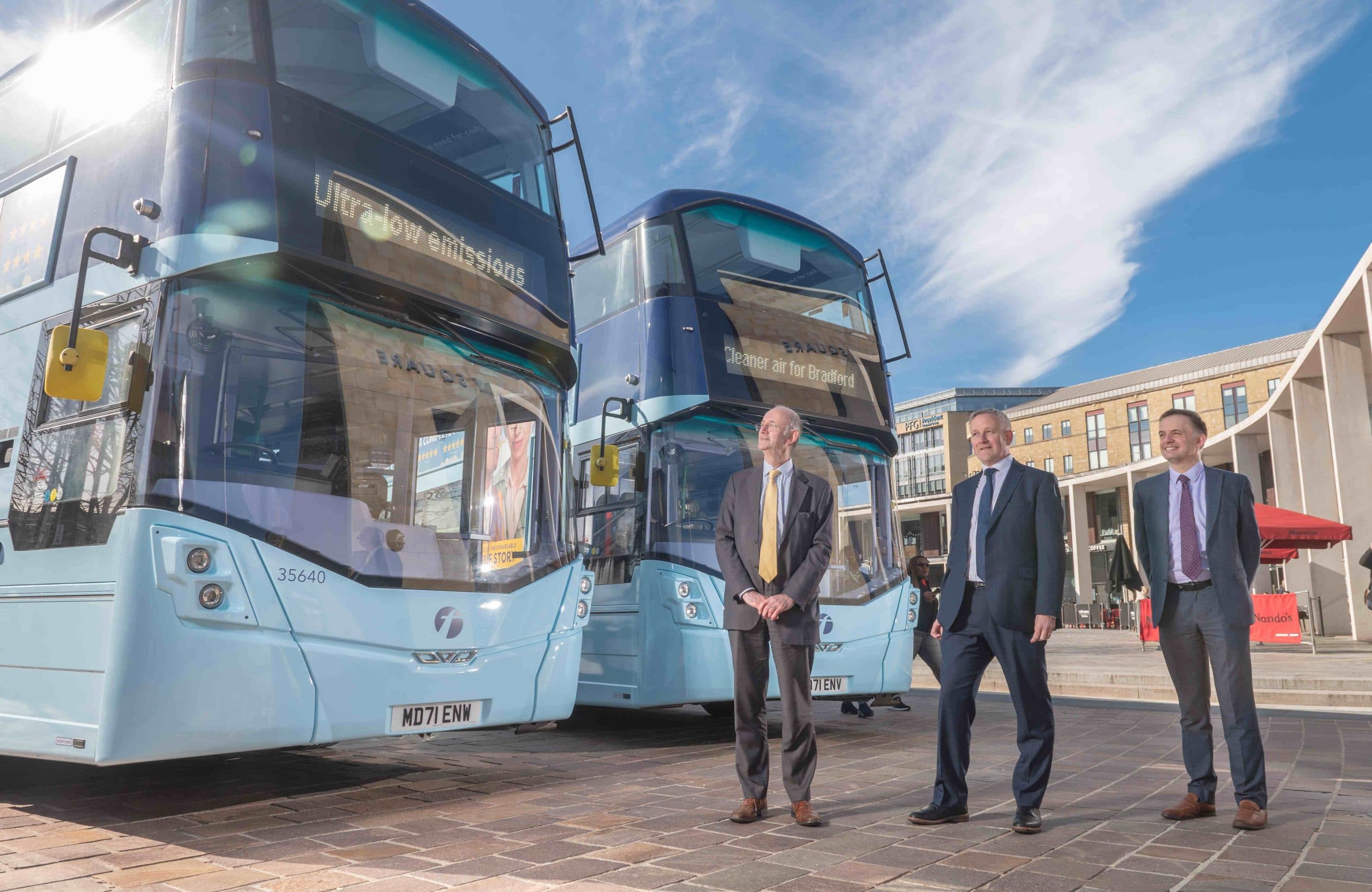 Wrightbus StreetDecks for Bradford First West Yorkshire