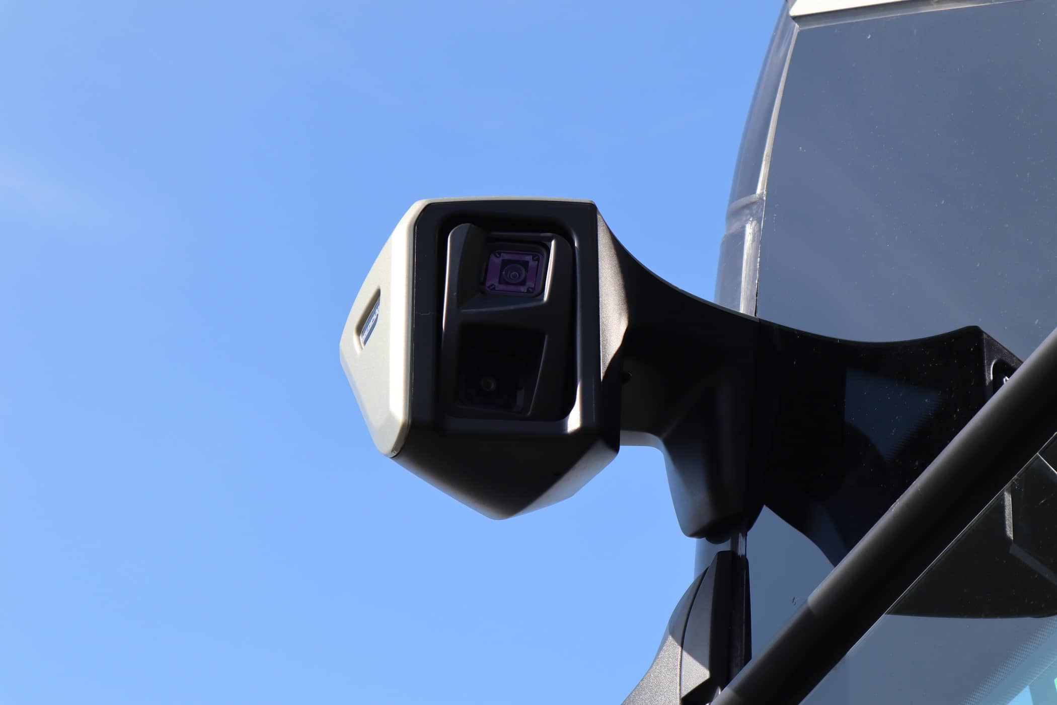 Camera unit fitted to Neoplan Tourliner