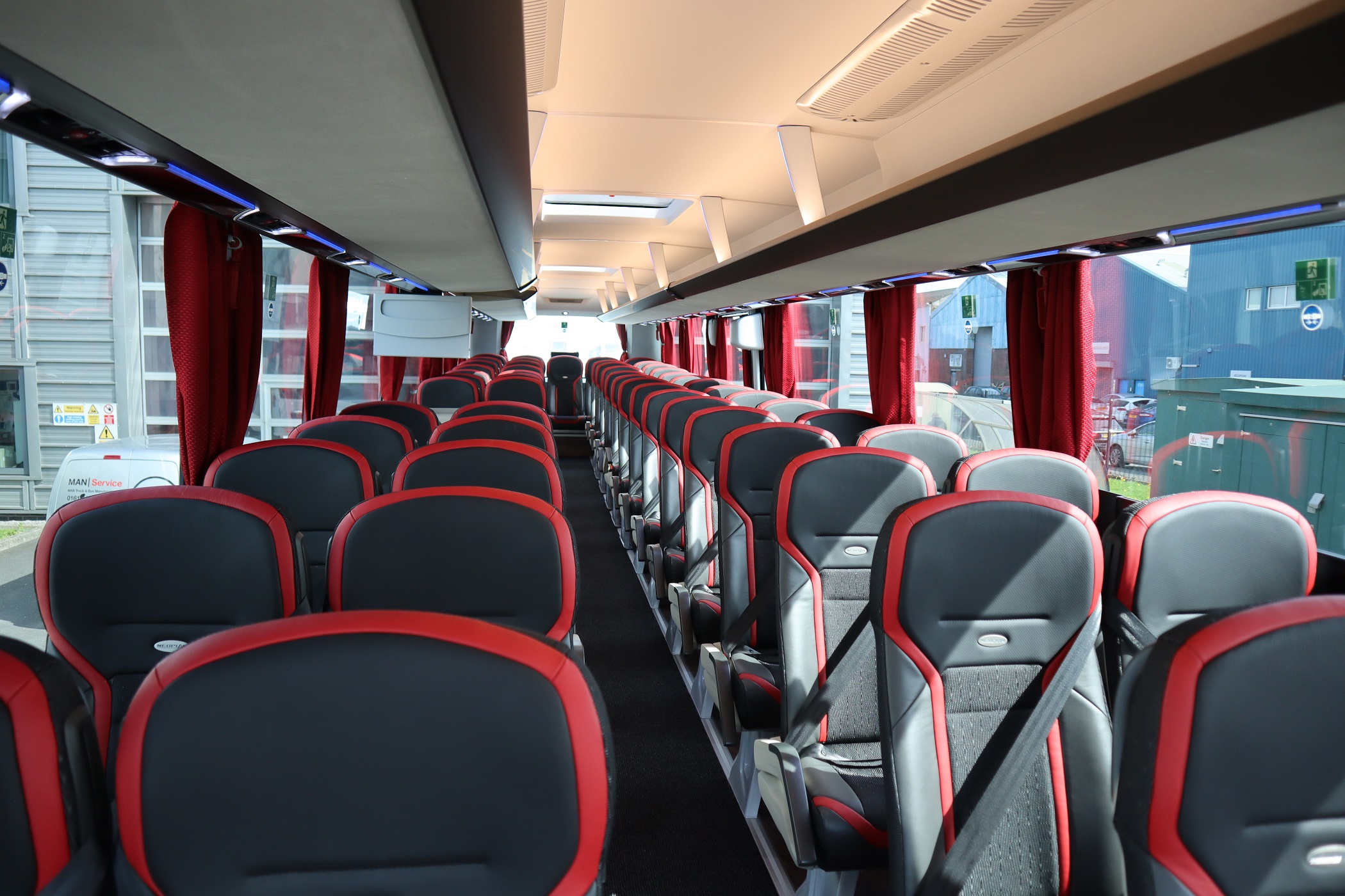 Neoplan Tourliner demonstrator interior