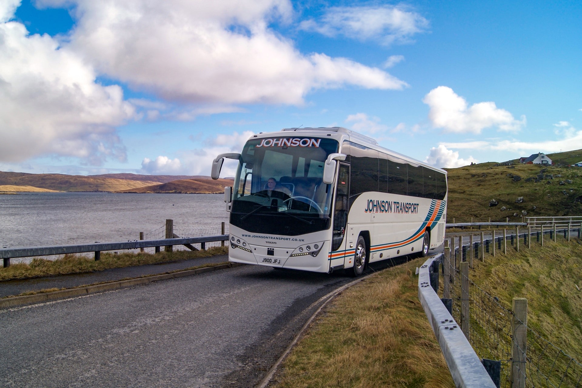 Johnson Transport Volvo B8R Plaxton Panther