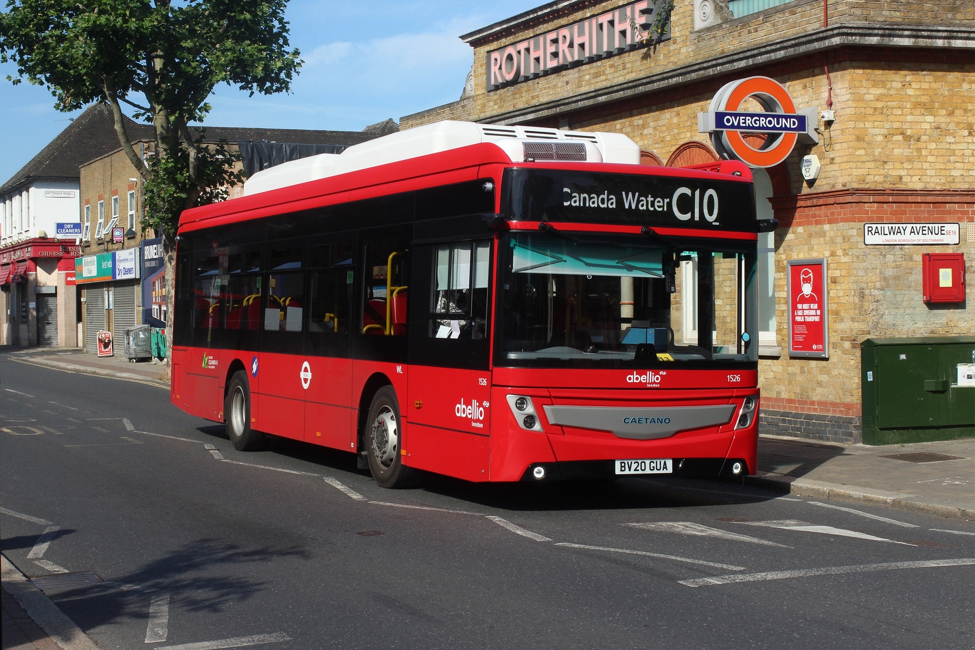 Abellio London Caetano e.City Gold