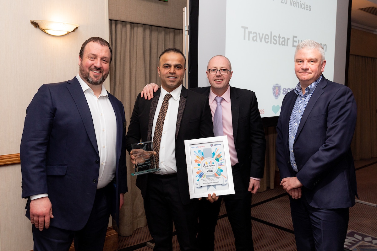 National Express awards presented to Travelstar European