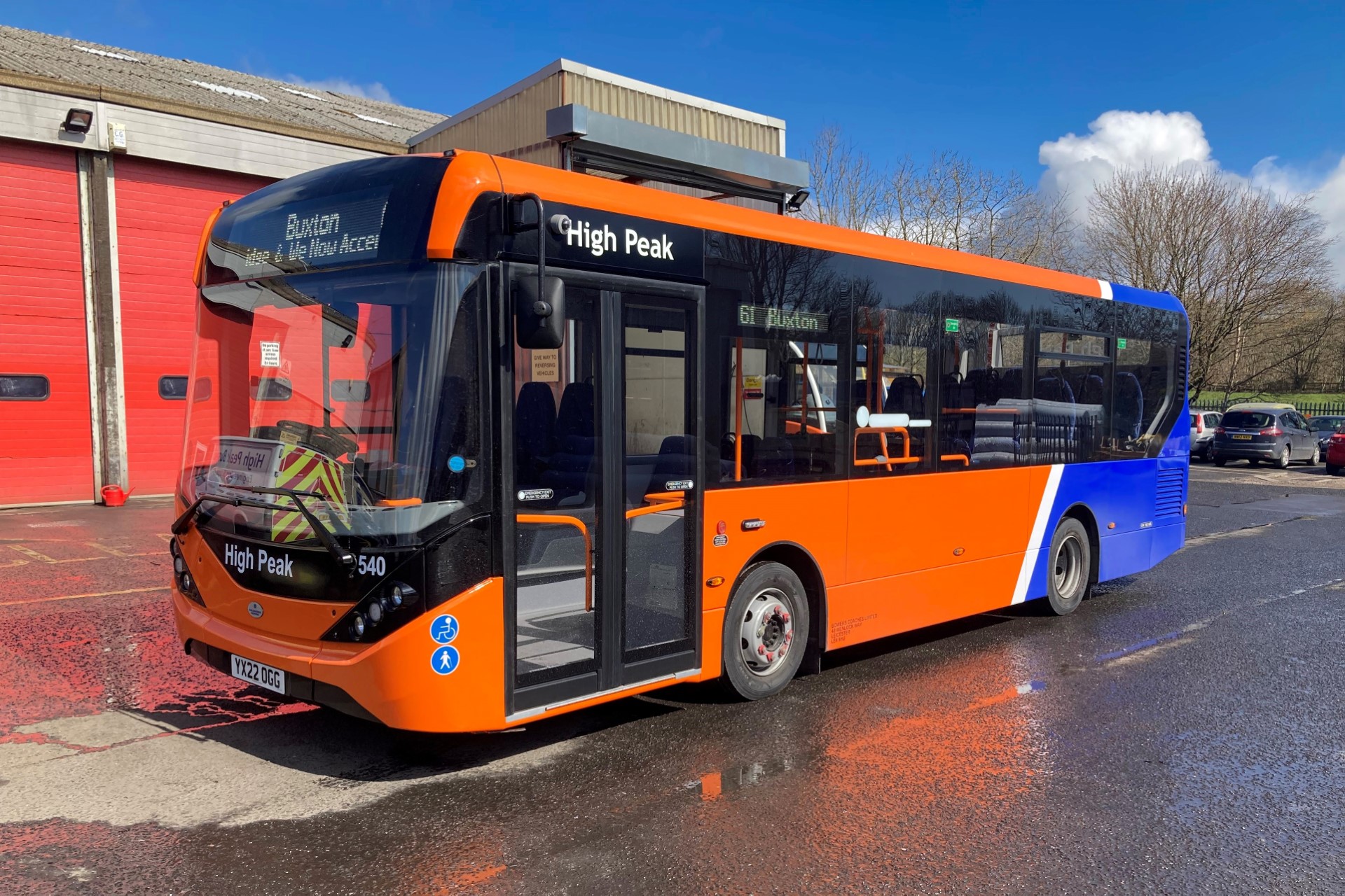 ADL Enviro200 for High Peak Buses