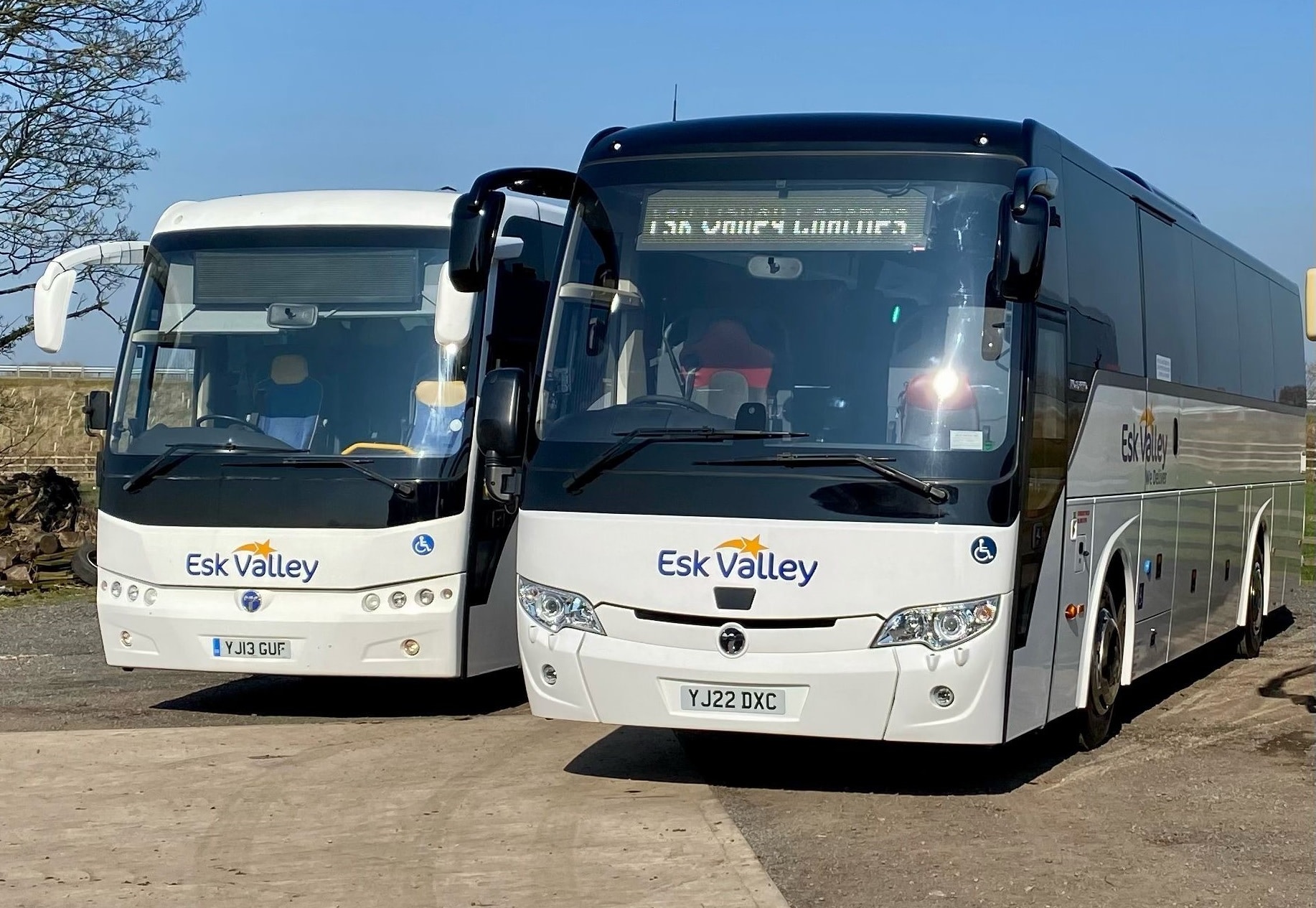 Temsa HD12 duo with Esk Valley Coaches