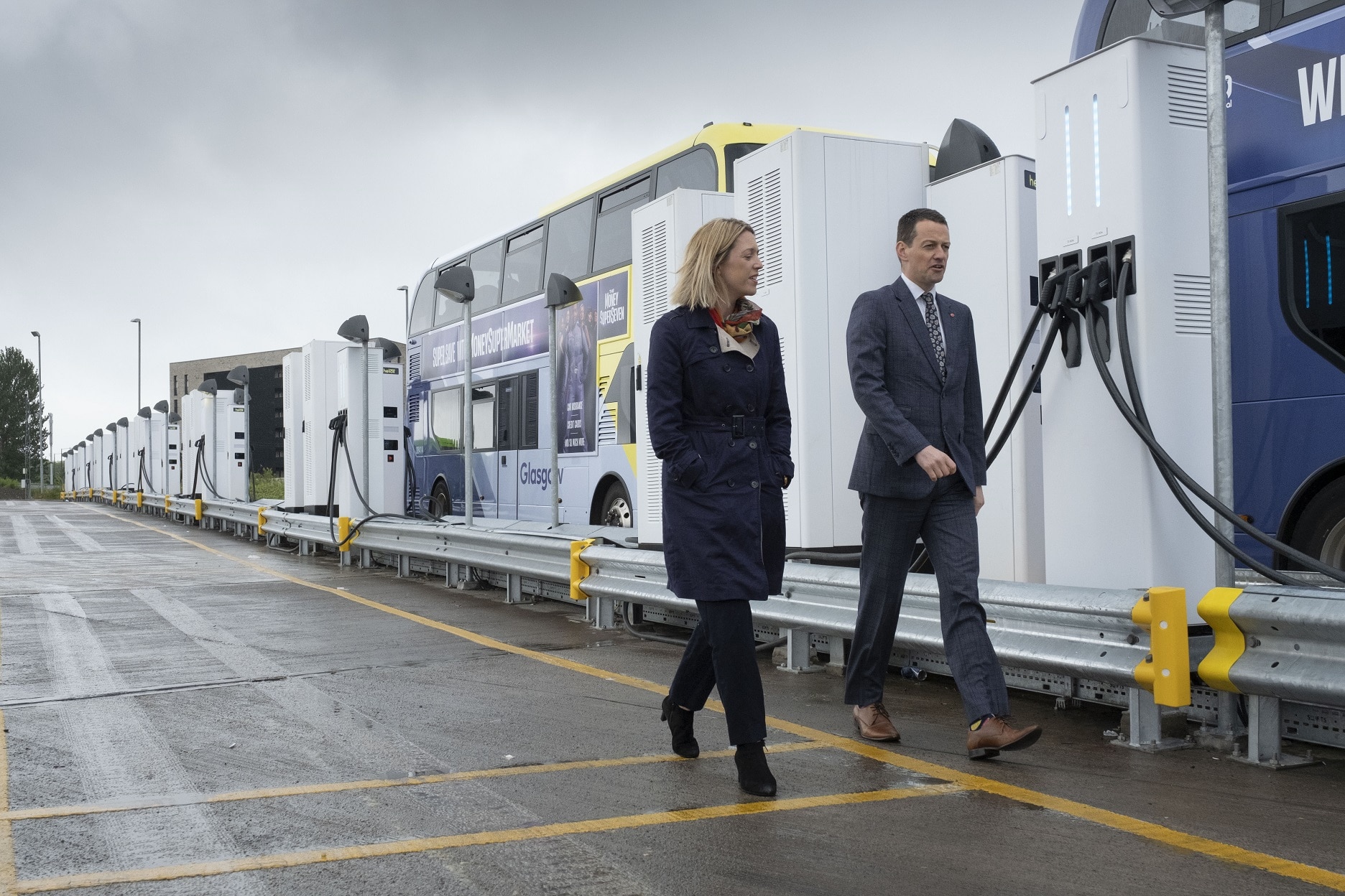 First Glasgow to expand Caledonia depot charging to 350 vehicles
