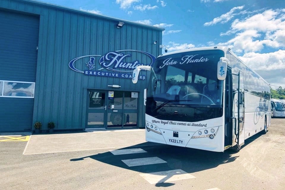 Hunters Executive Coaches Plaxton Panther