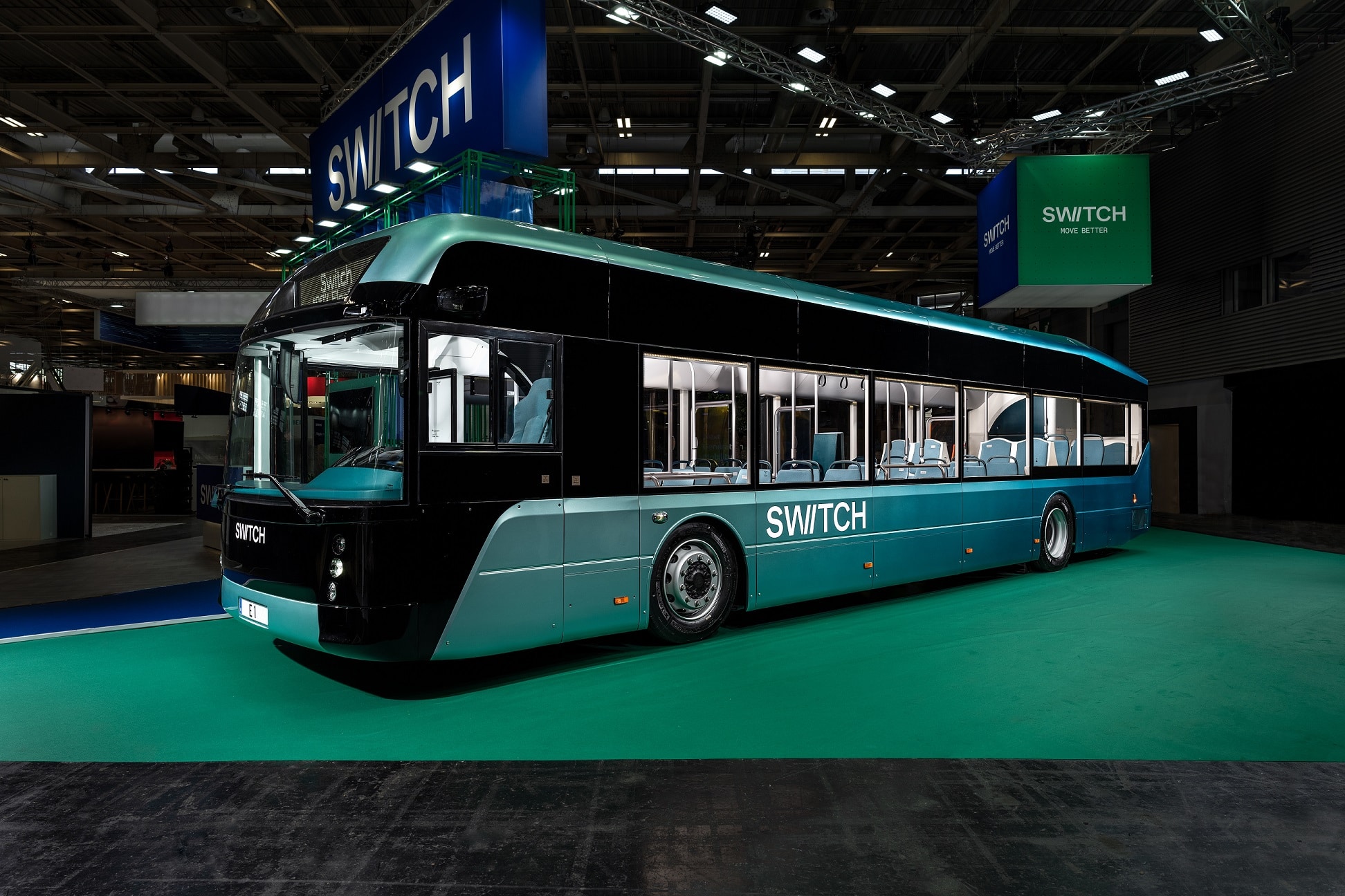 Switch Mobility e1 battery-eelctric bus