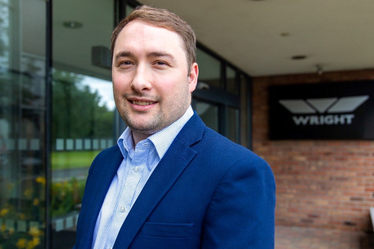 Harry Tinson joins Wrightbus