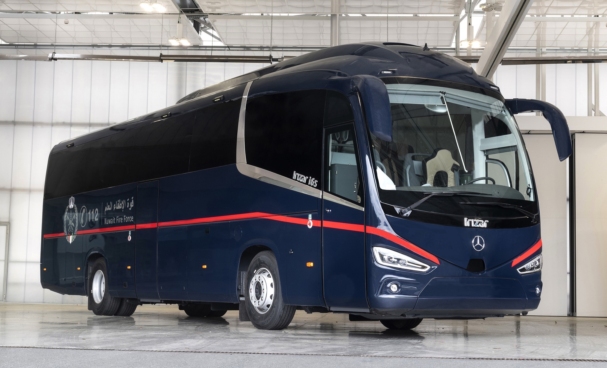 Customised Irizar i6S for Kuwait Fire Force
