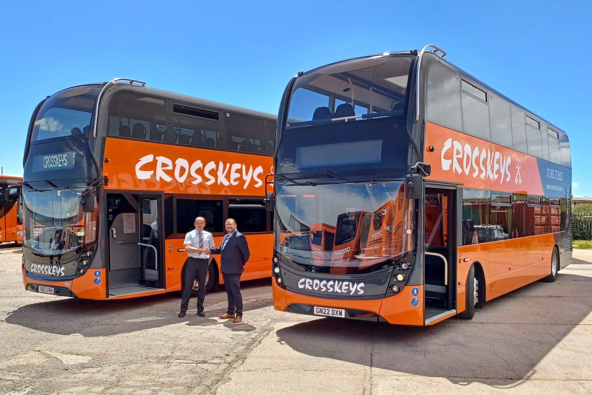 Crosskeys Travel Alexander Dennis Enviro400