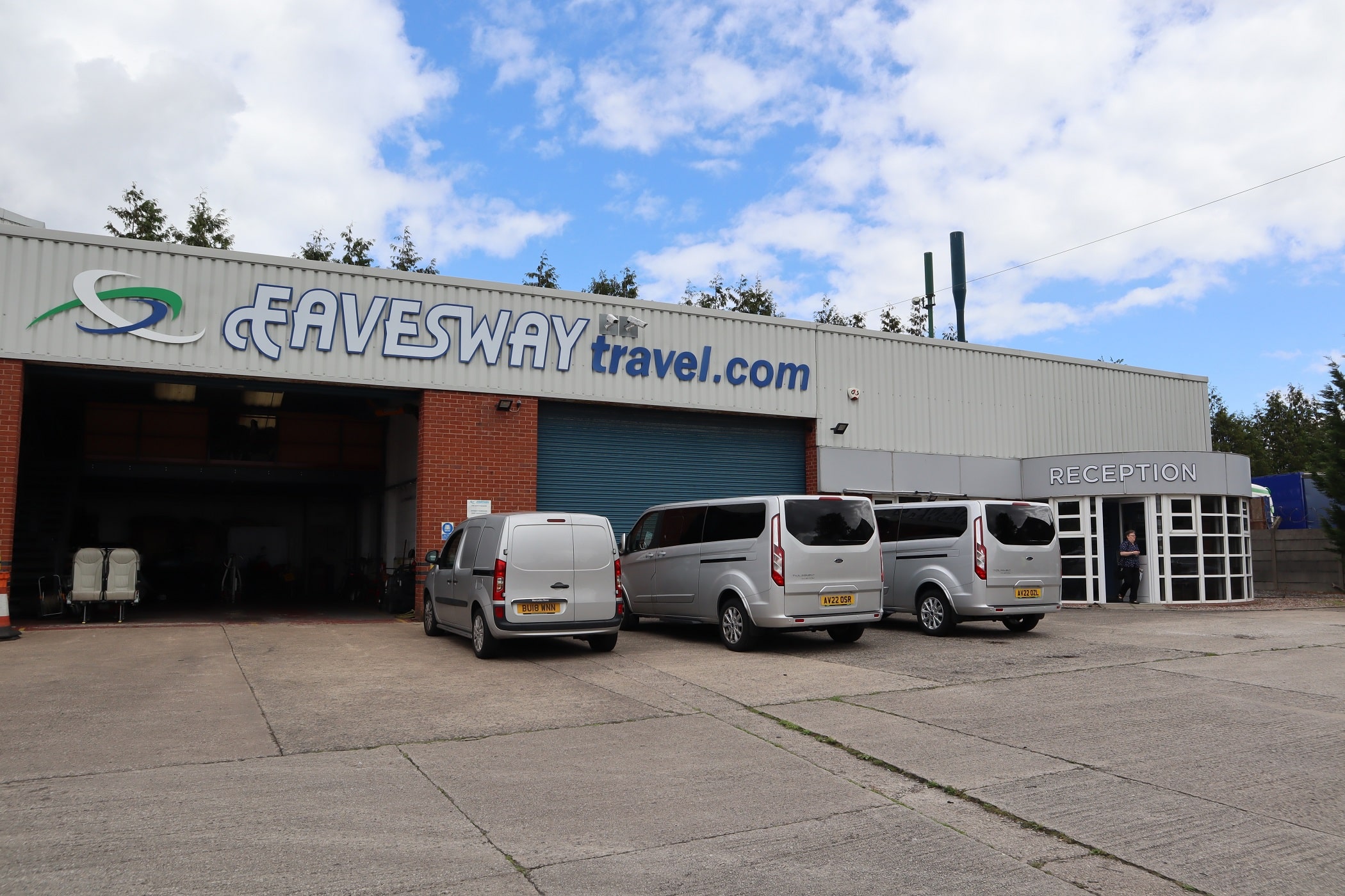 Eavesway Travel base in Ashton-in-Makerfield