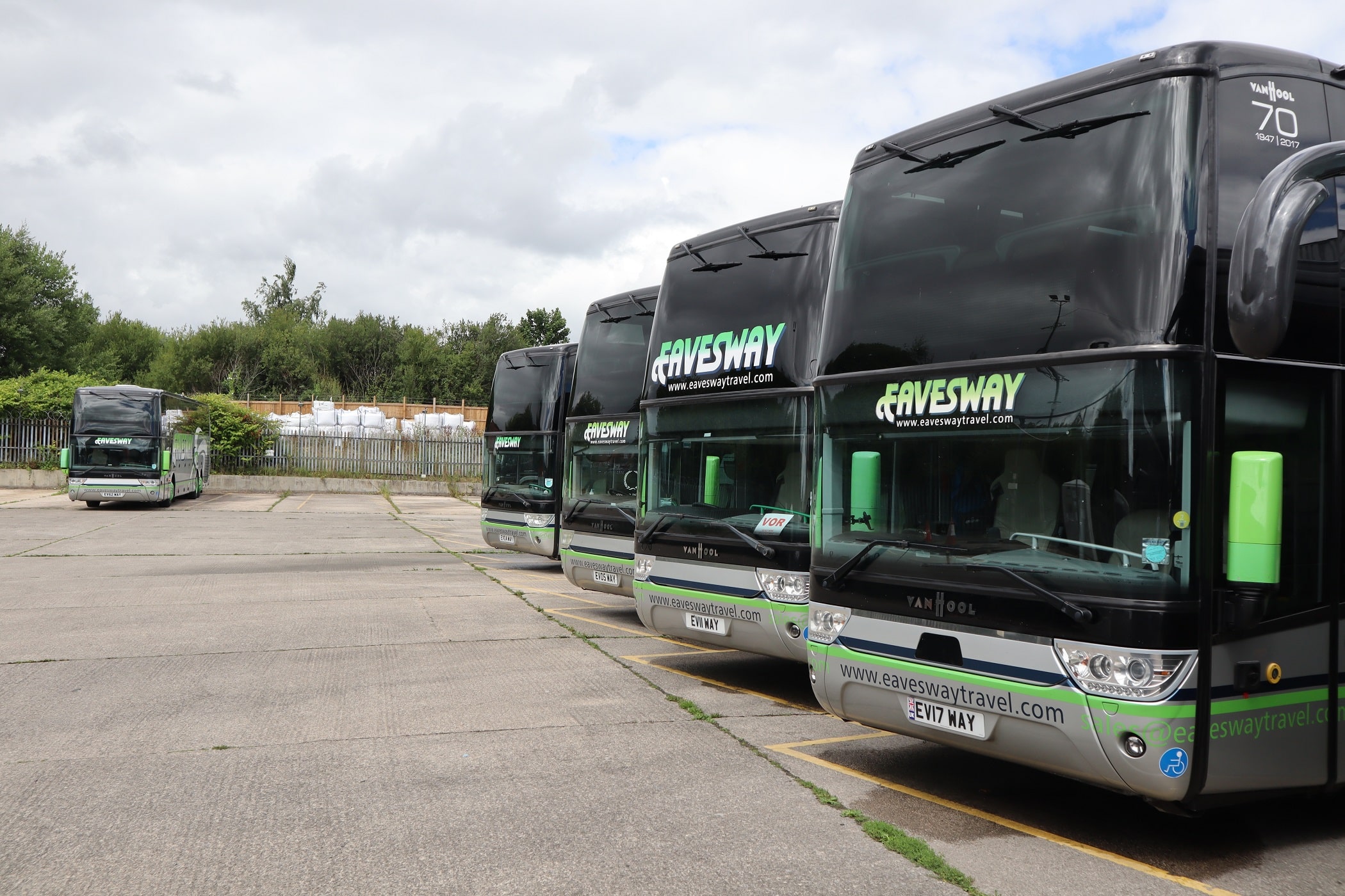 Van Hool Altano coach line-up