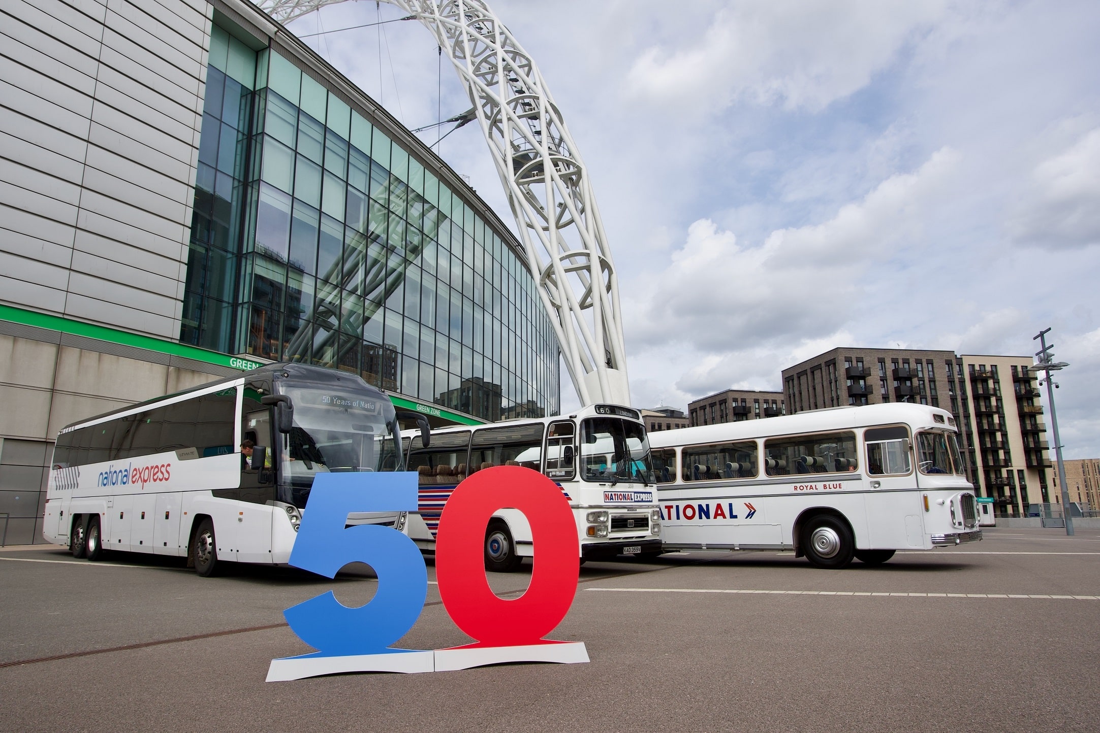 50th anniversary celebrations at Wembley