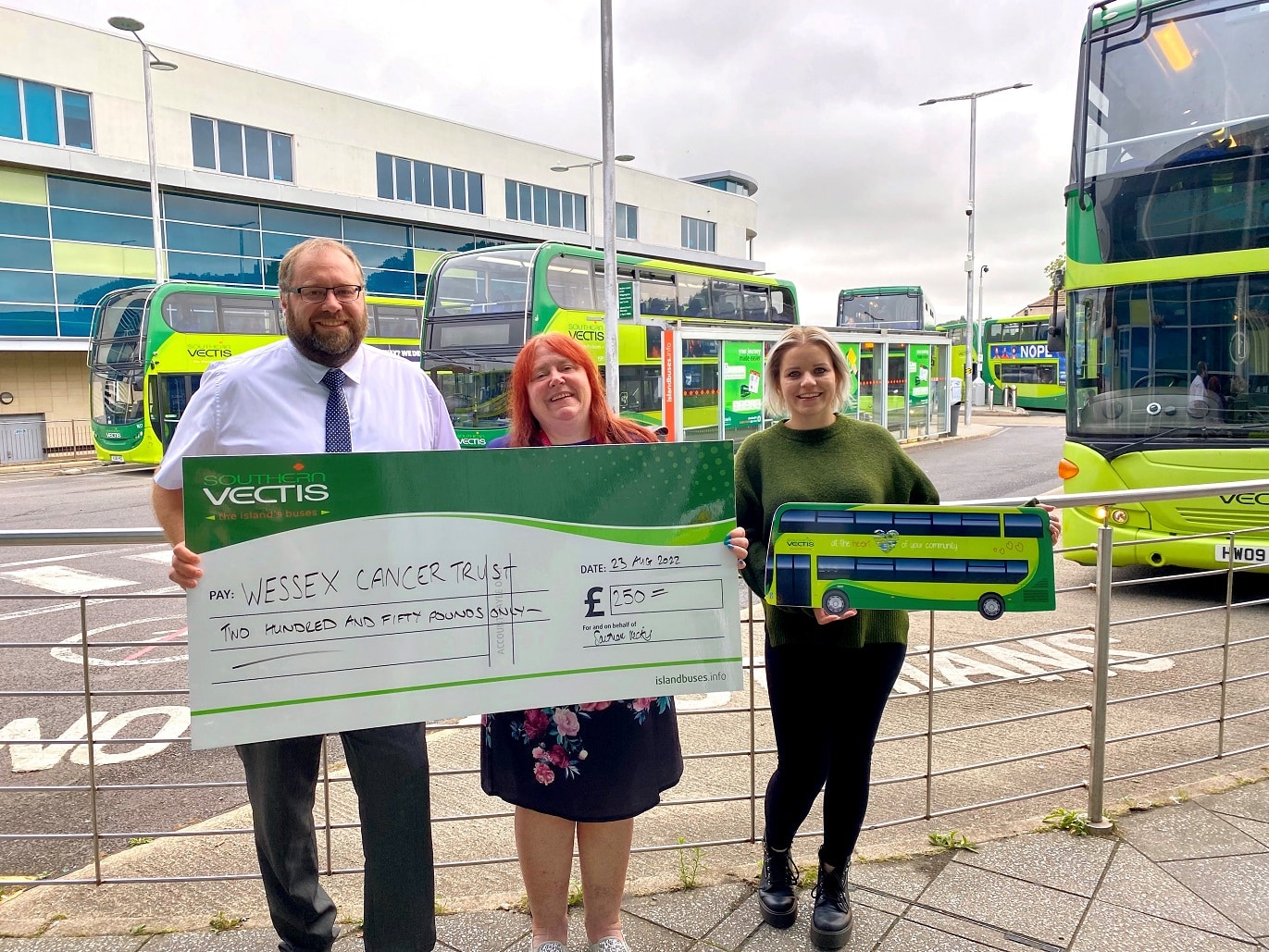 Southern Vectis supports Wessex Cancer Trust