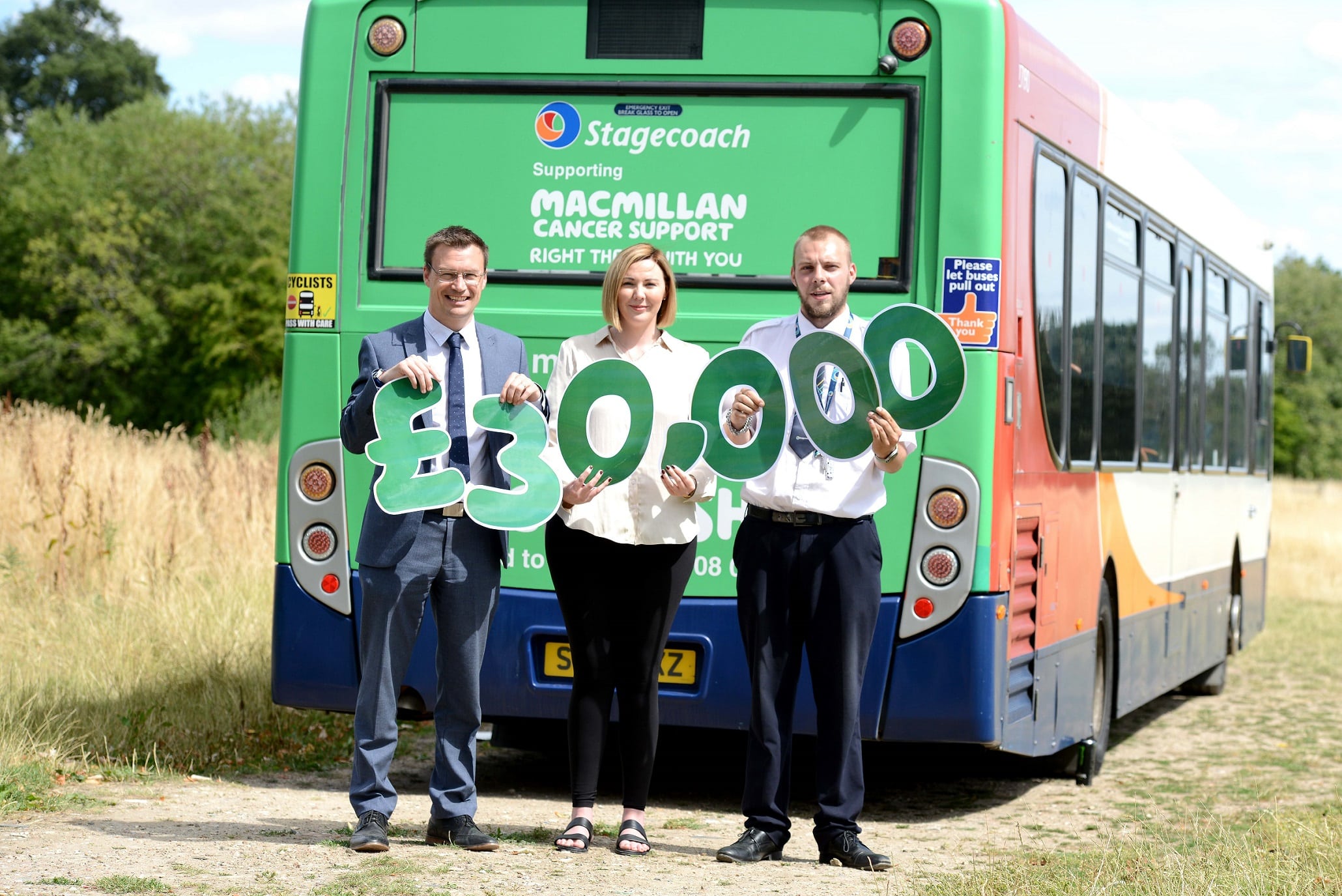 Stagecoach East Midlands meets Macmillan Cancer Support pledge