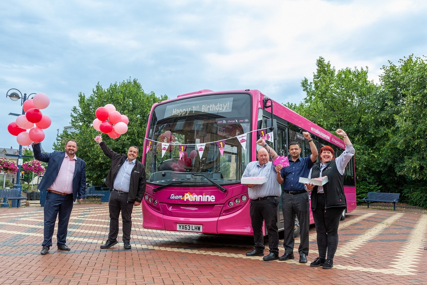 Transdev Team Pennine marks first anniversary